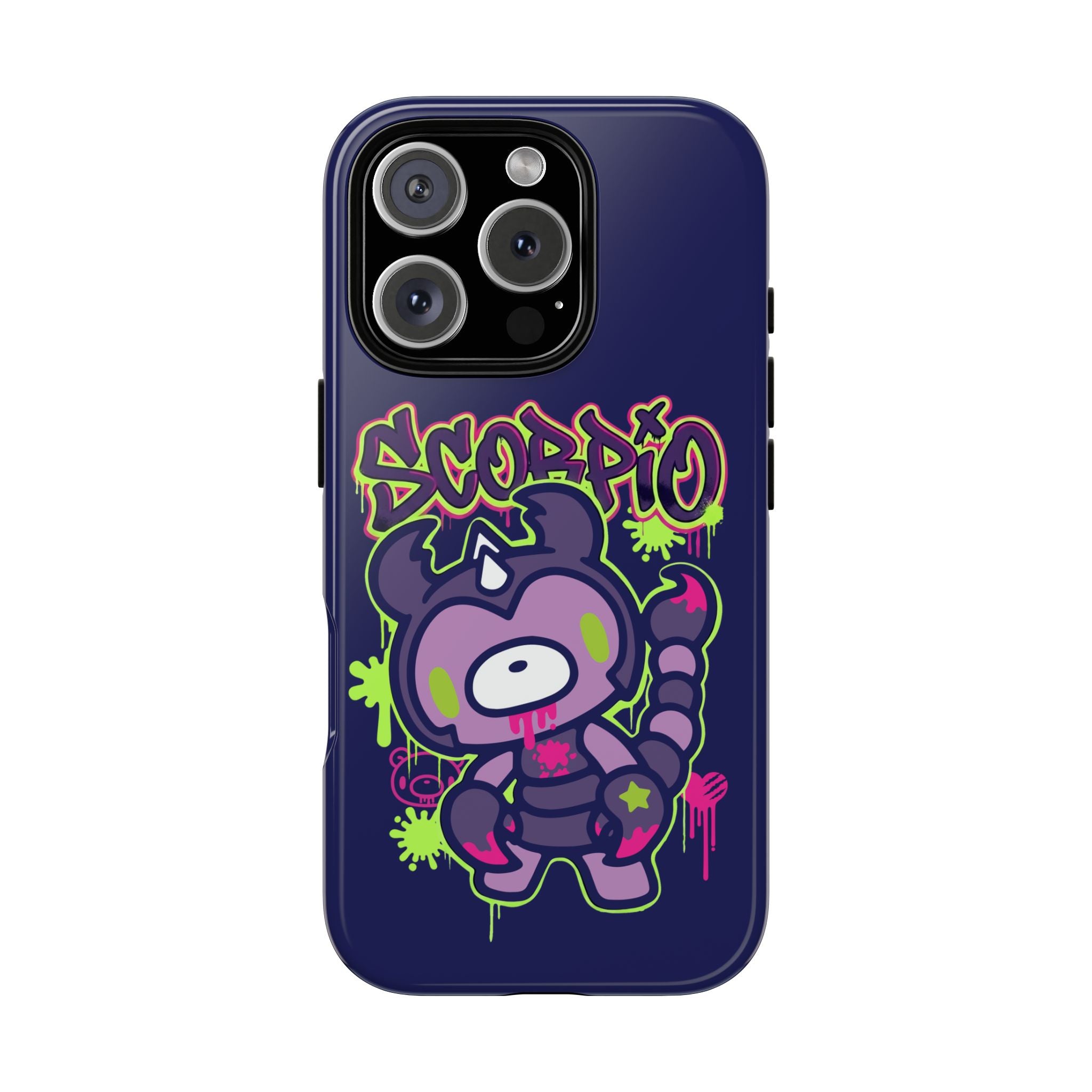 Zodiac Scorpio Gloomy Bear Phone Case