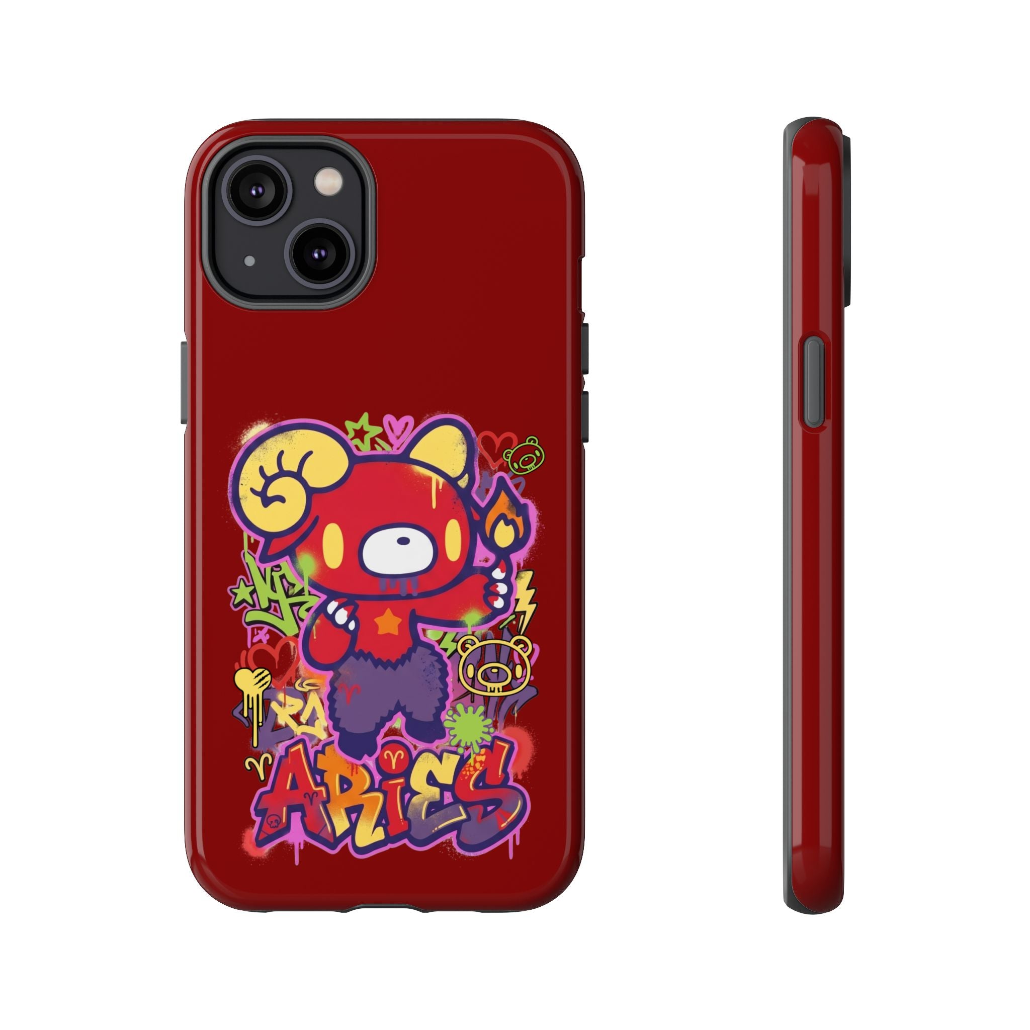 Zodiac Aries  Gloomy Bear Phone Case