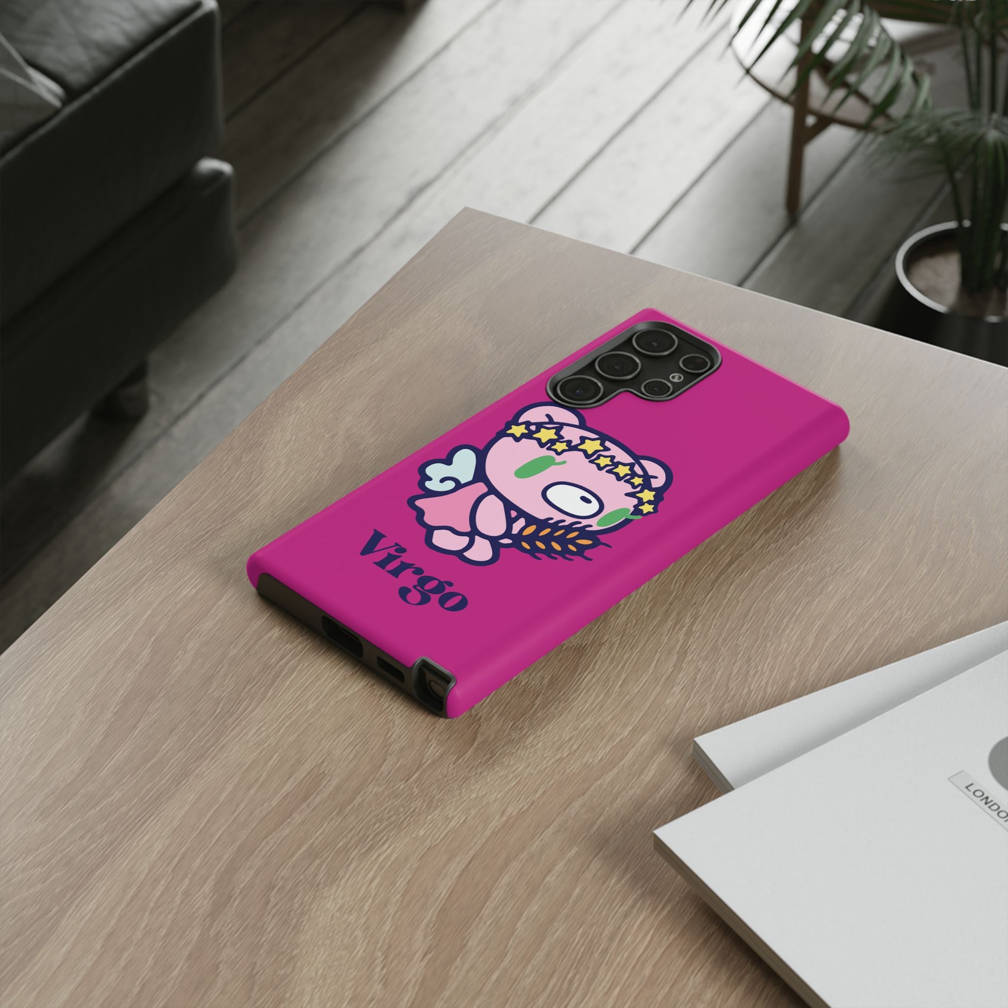 Zodiac Virgo gloomy bear Phone Case