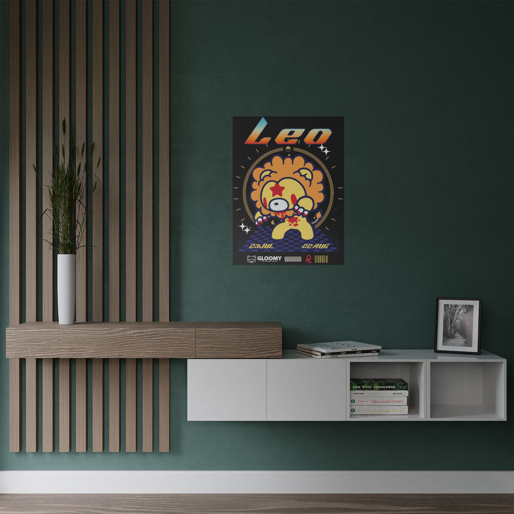 Leo Zodiac Satin Posters (300gsm)