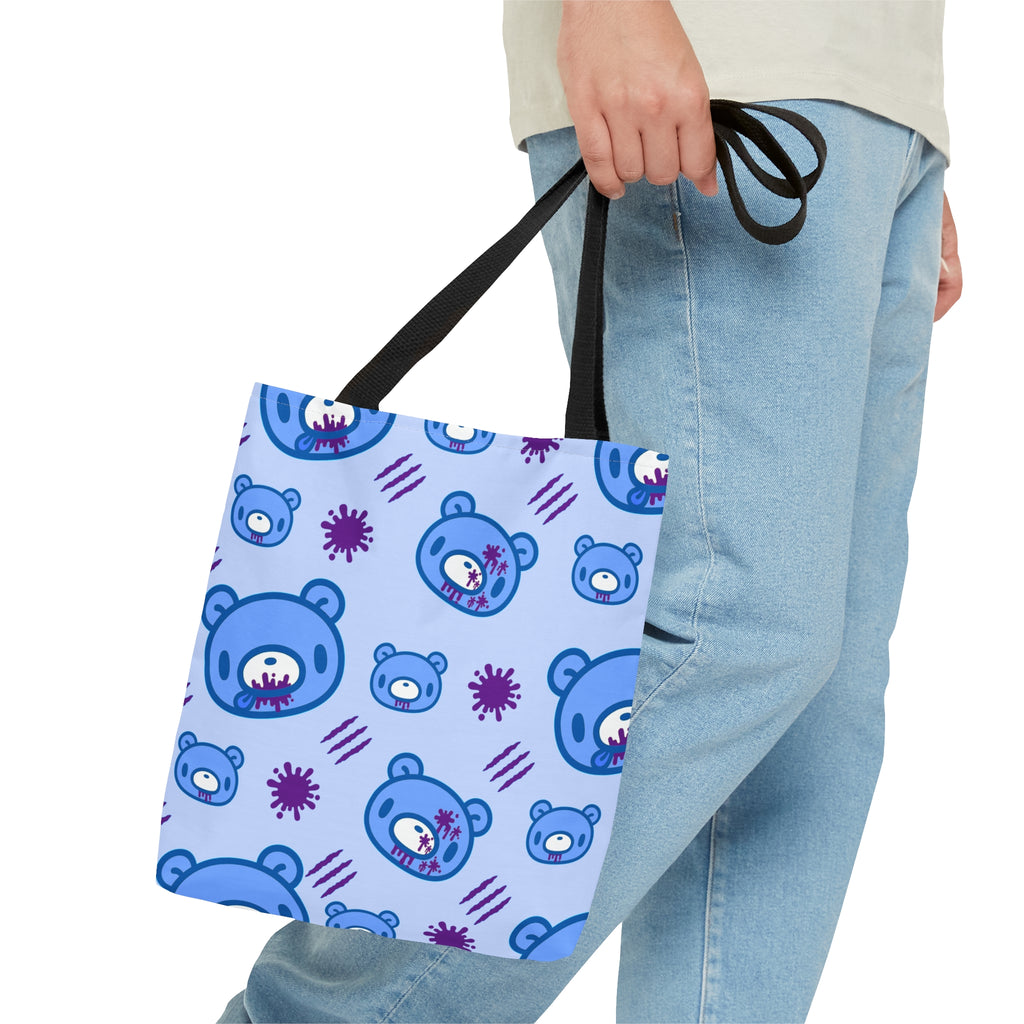 True Blue Gloomy - Canvas Tote Bag