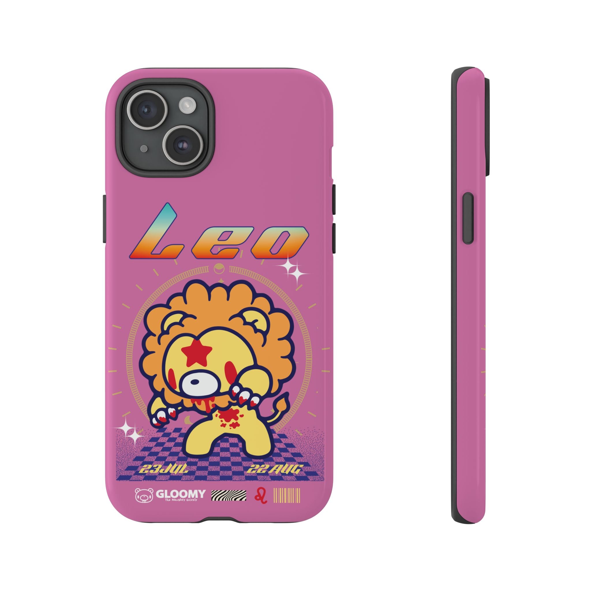 Zodiac Leo gloomy bear Phone Case