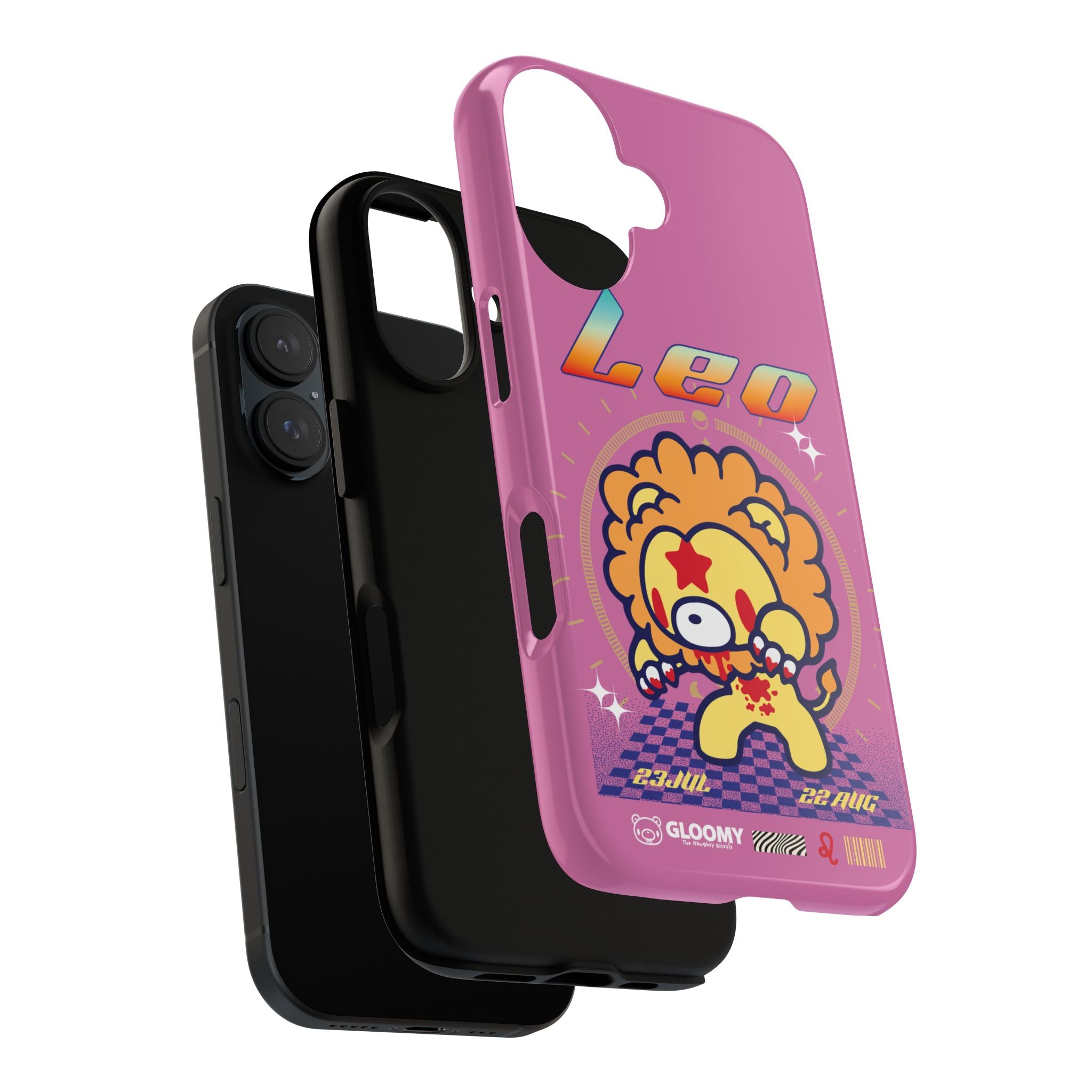 Zodiac Leo gloomy bear Phone Case