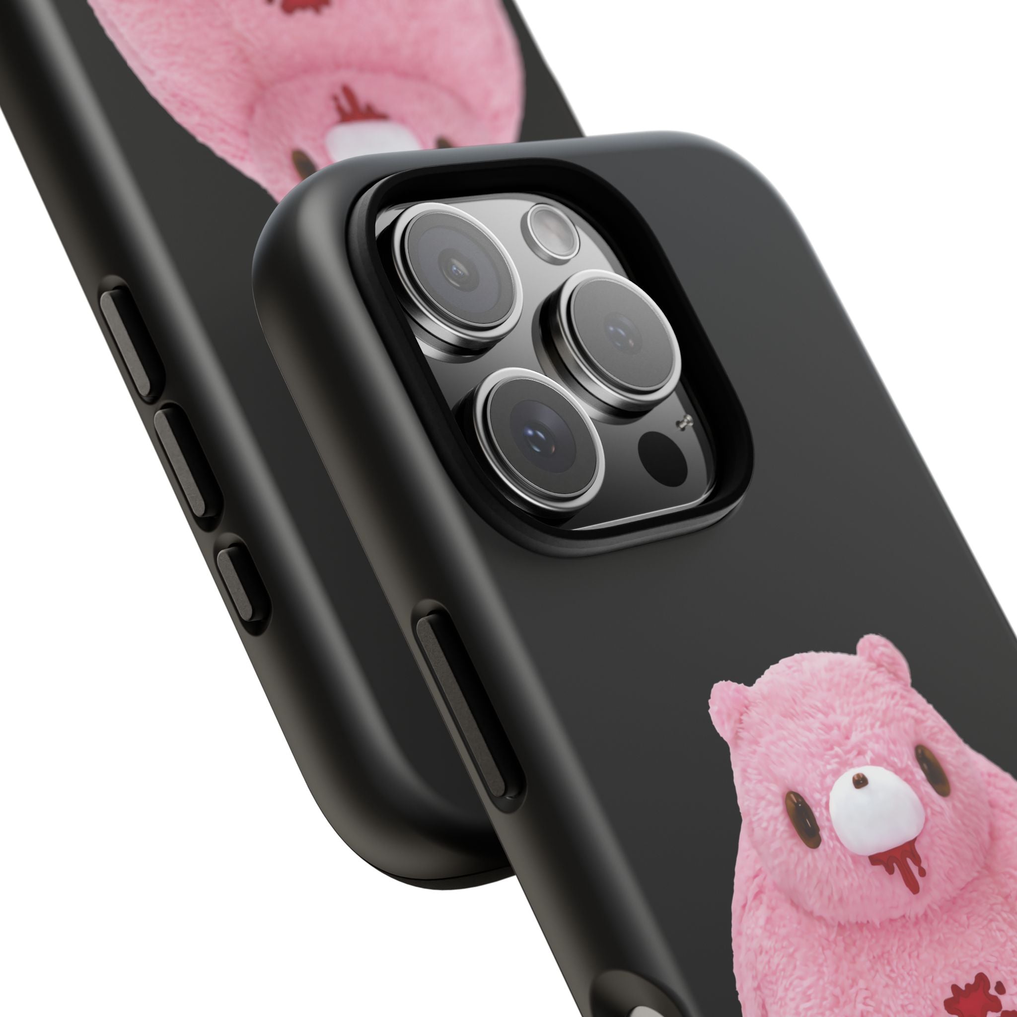 Chubby Gloomy Plush Tough Phone Case