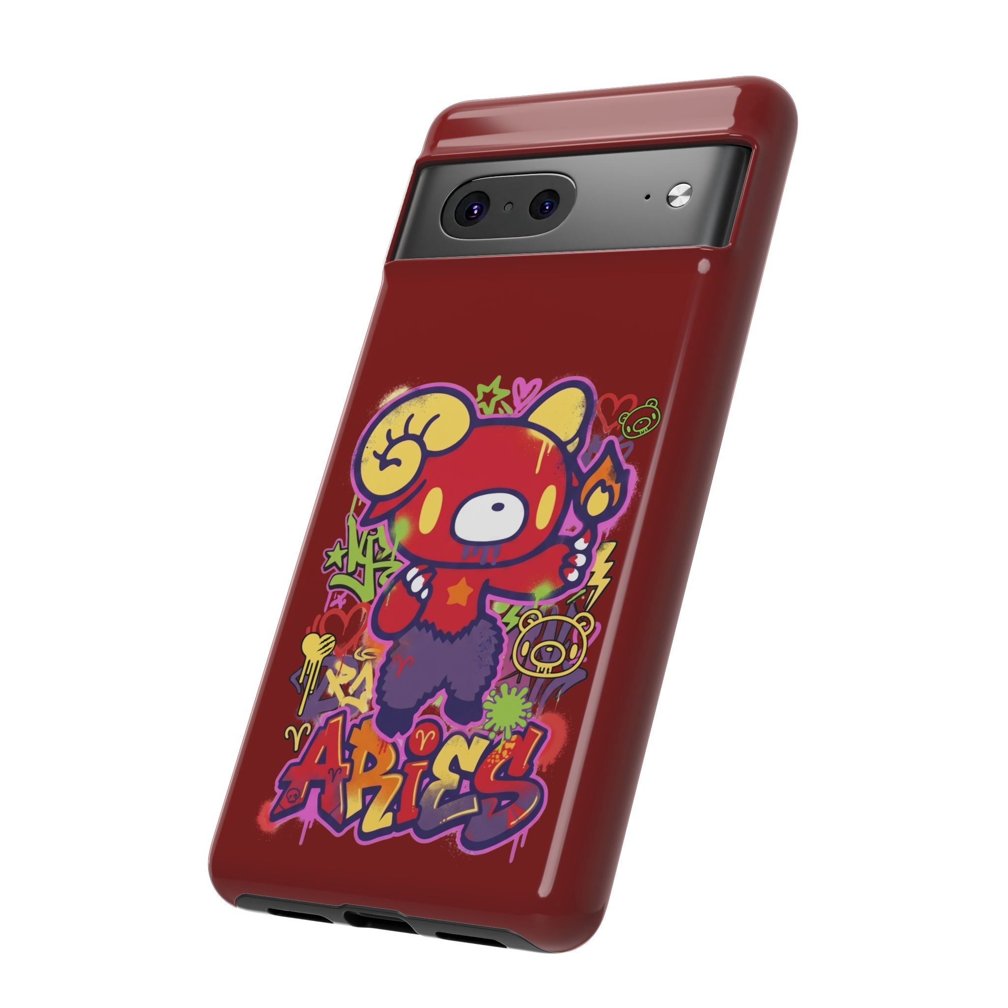 Zodiac Aries  Gloomy Bear Phone Case