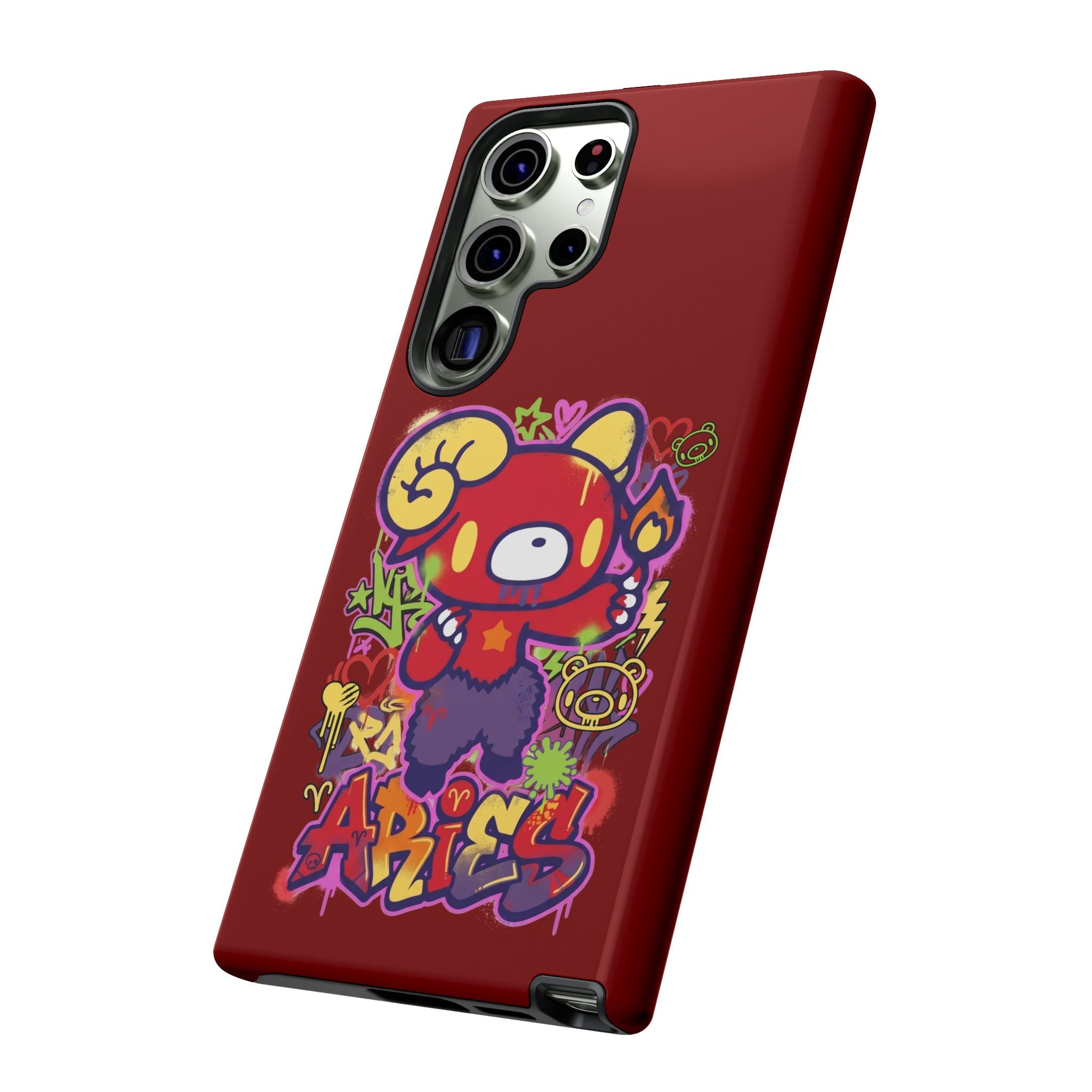 Zodiac Aries  Gloomy Bear Phone Case