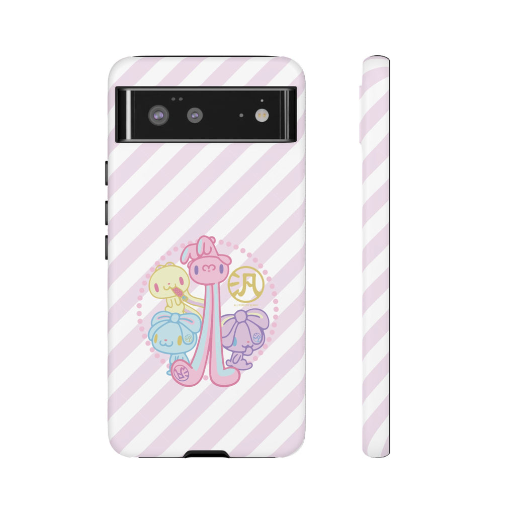 Group Pastel All Purpose Bunny - Phone Case