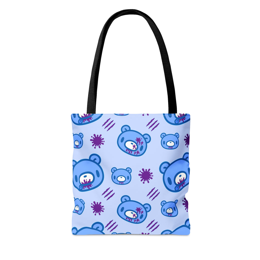 True Blue Gloomy - Canvas Tote Bag