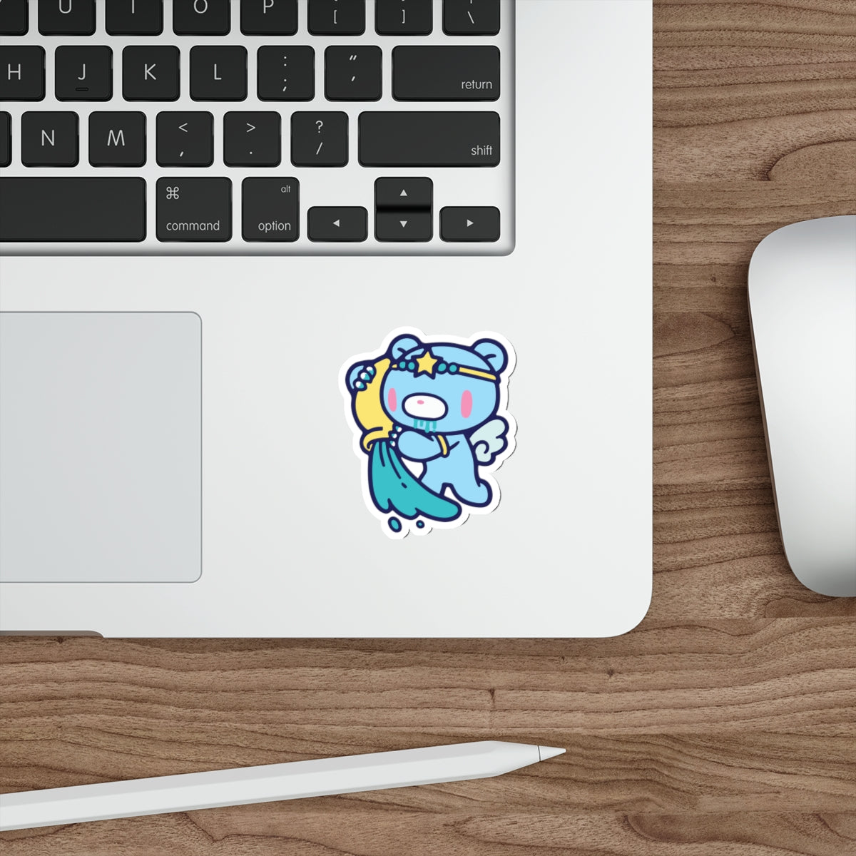 Gloomy Zodiac Aquarius Die-Cut Stickers