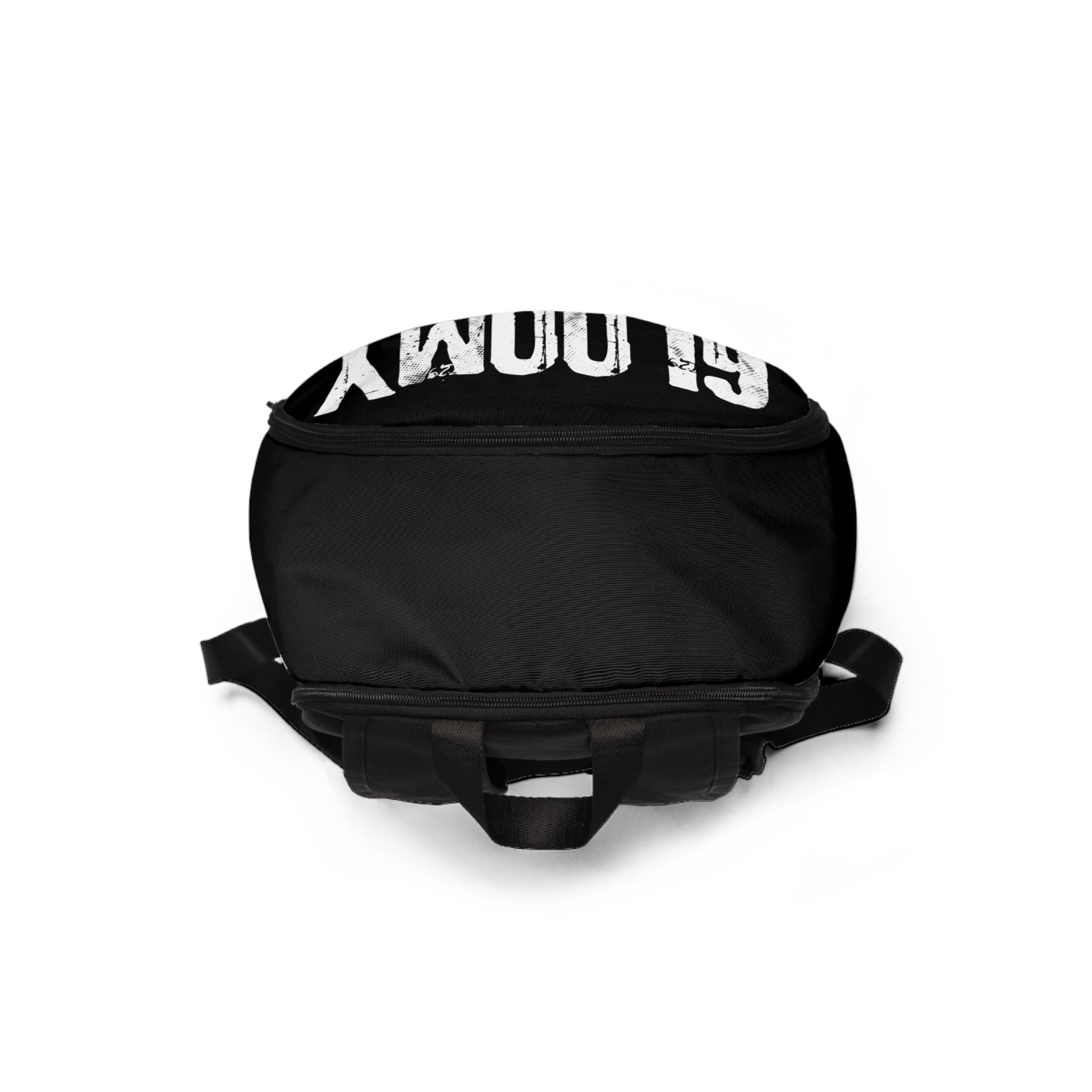 Gloomy Toxic Trash Unisex Fabric Backpack