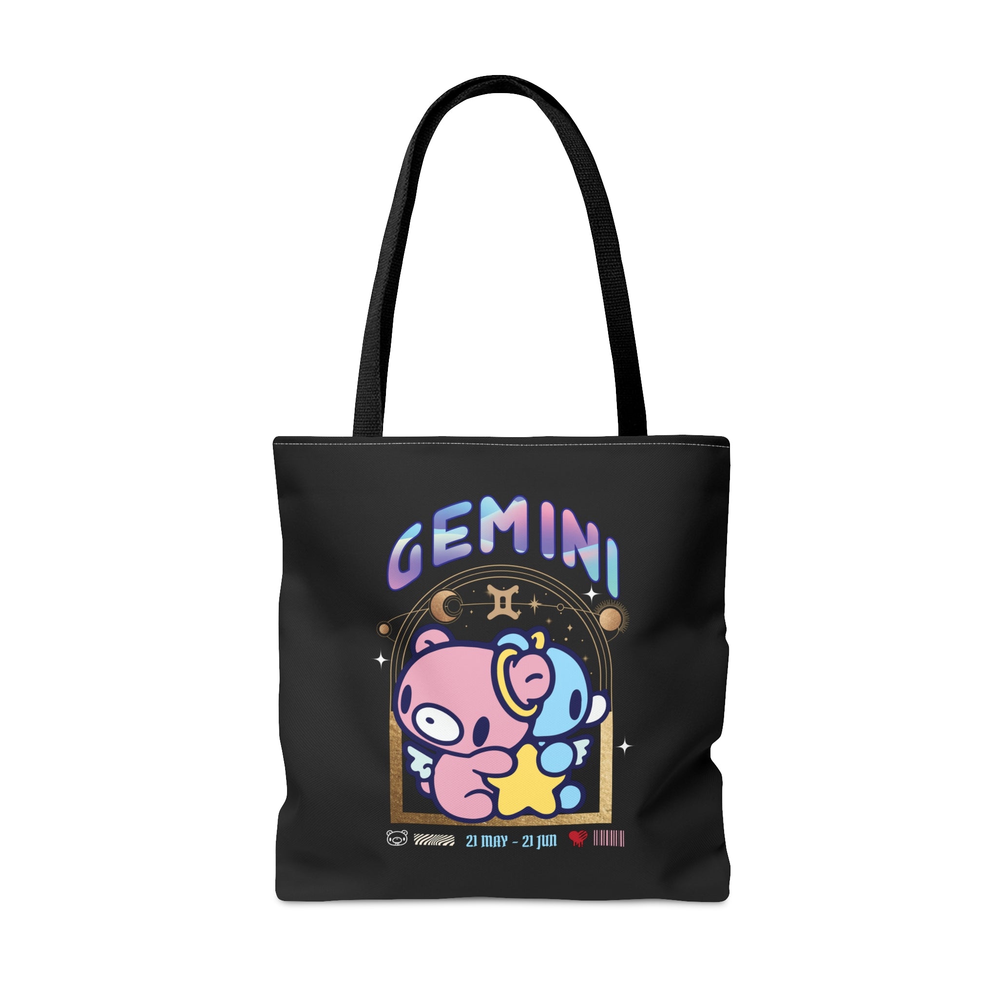 Gloomy Gemini zodiac Tote Bag