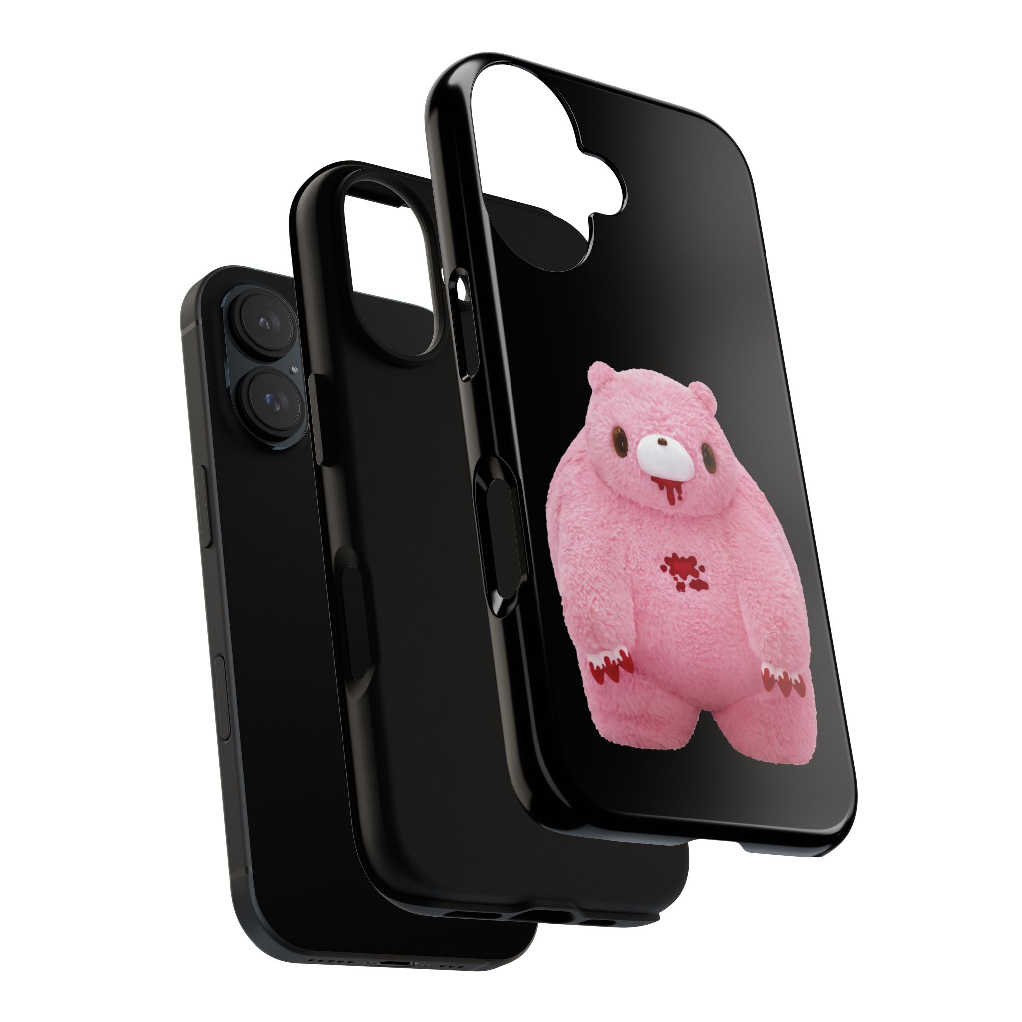 Chubby Gloomy Plush Tough Phone Case