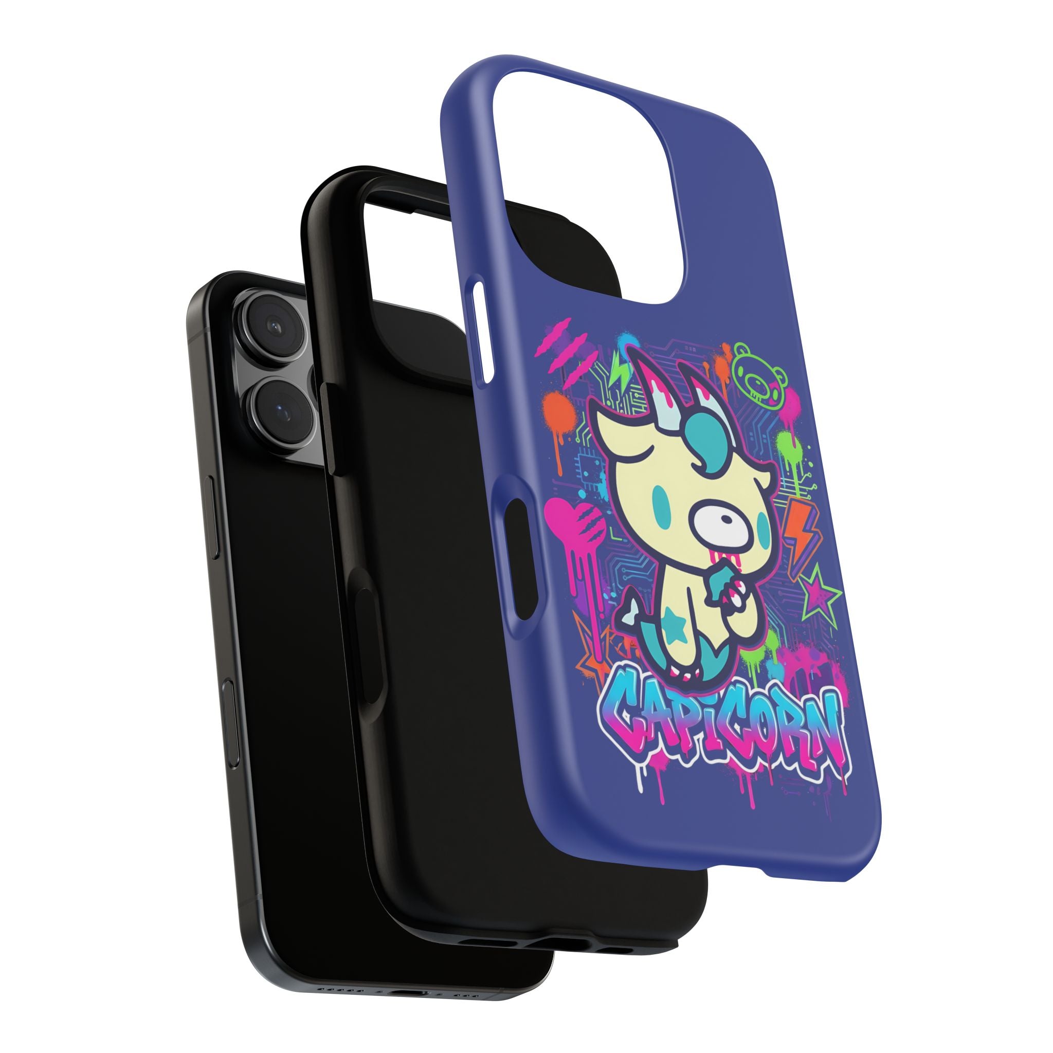 Zodiac Capricorn Gloomy Bear Phone Case