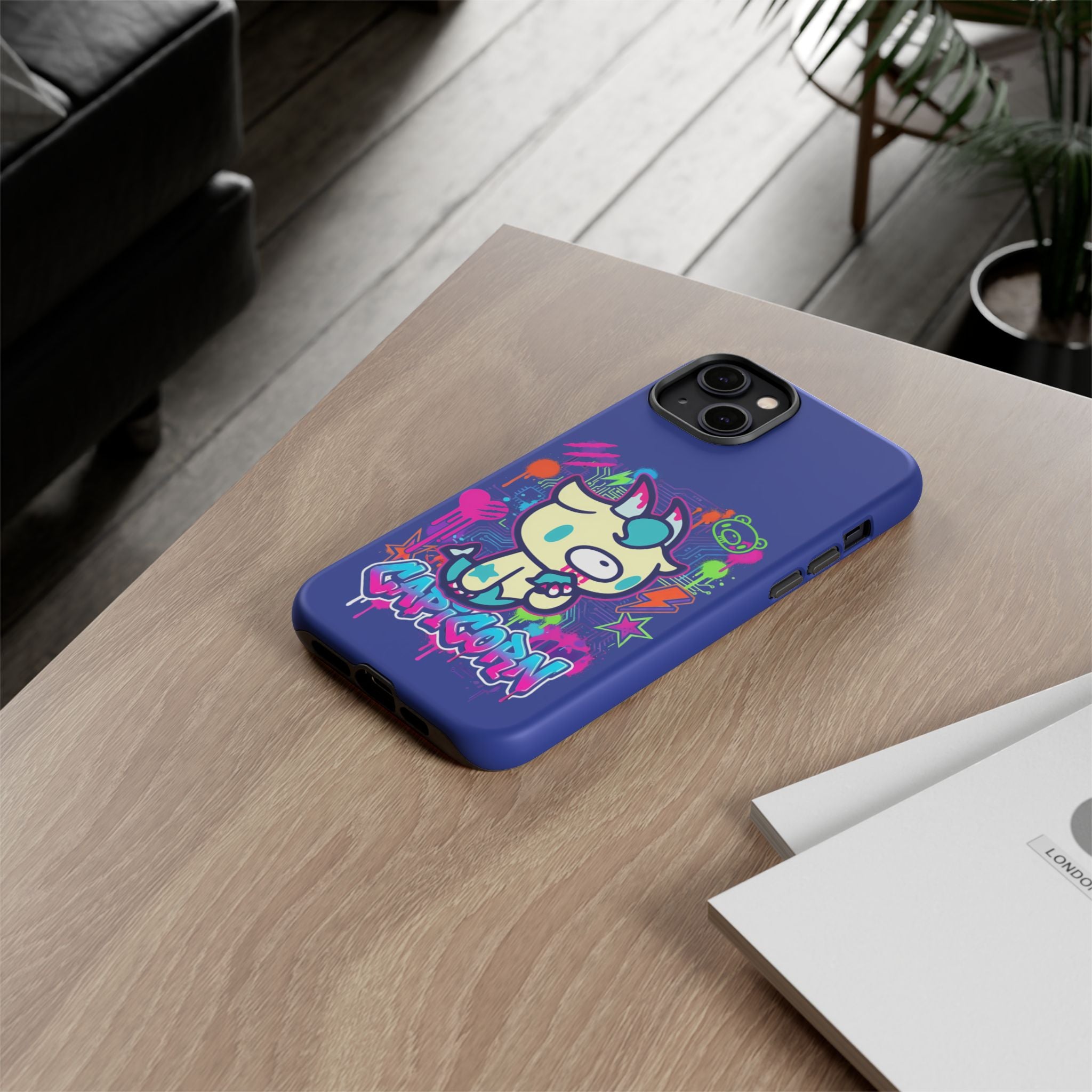 Zodiac Capricorn Gloomy Bear Phone Case