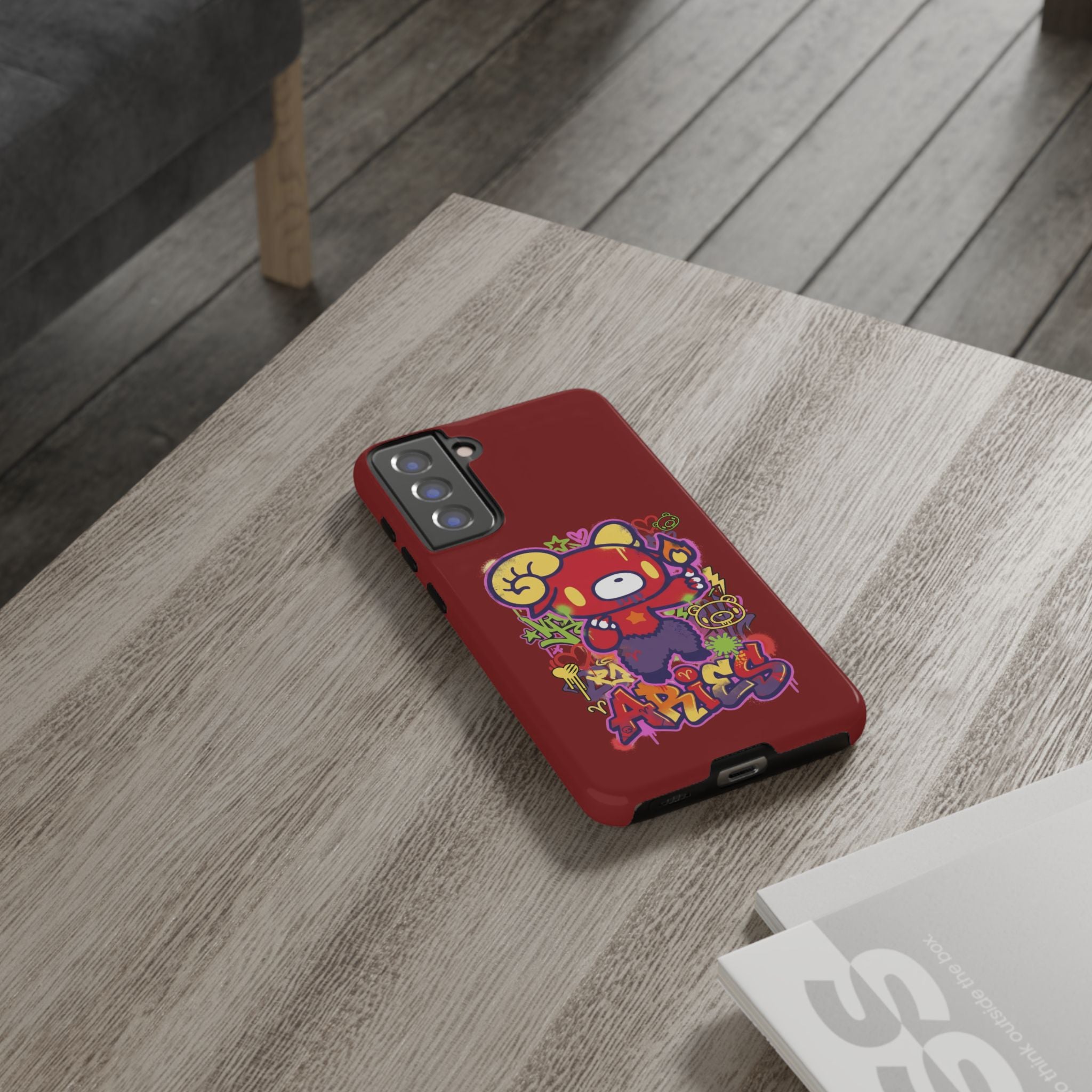 Zodiac Aries  Gloomy Bear Phone Case