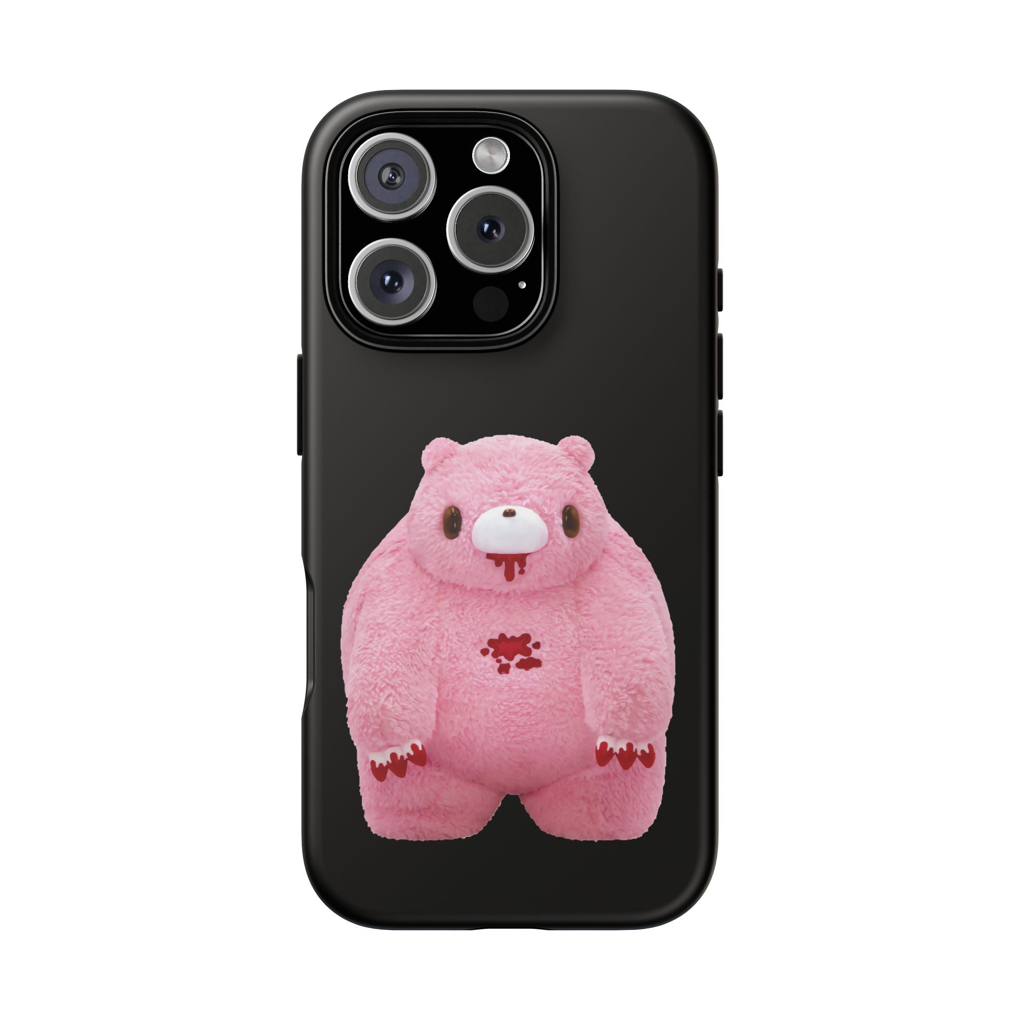 Chubby Gloomy Plush Tough Phone Case