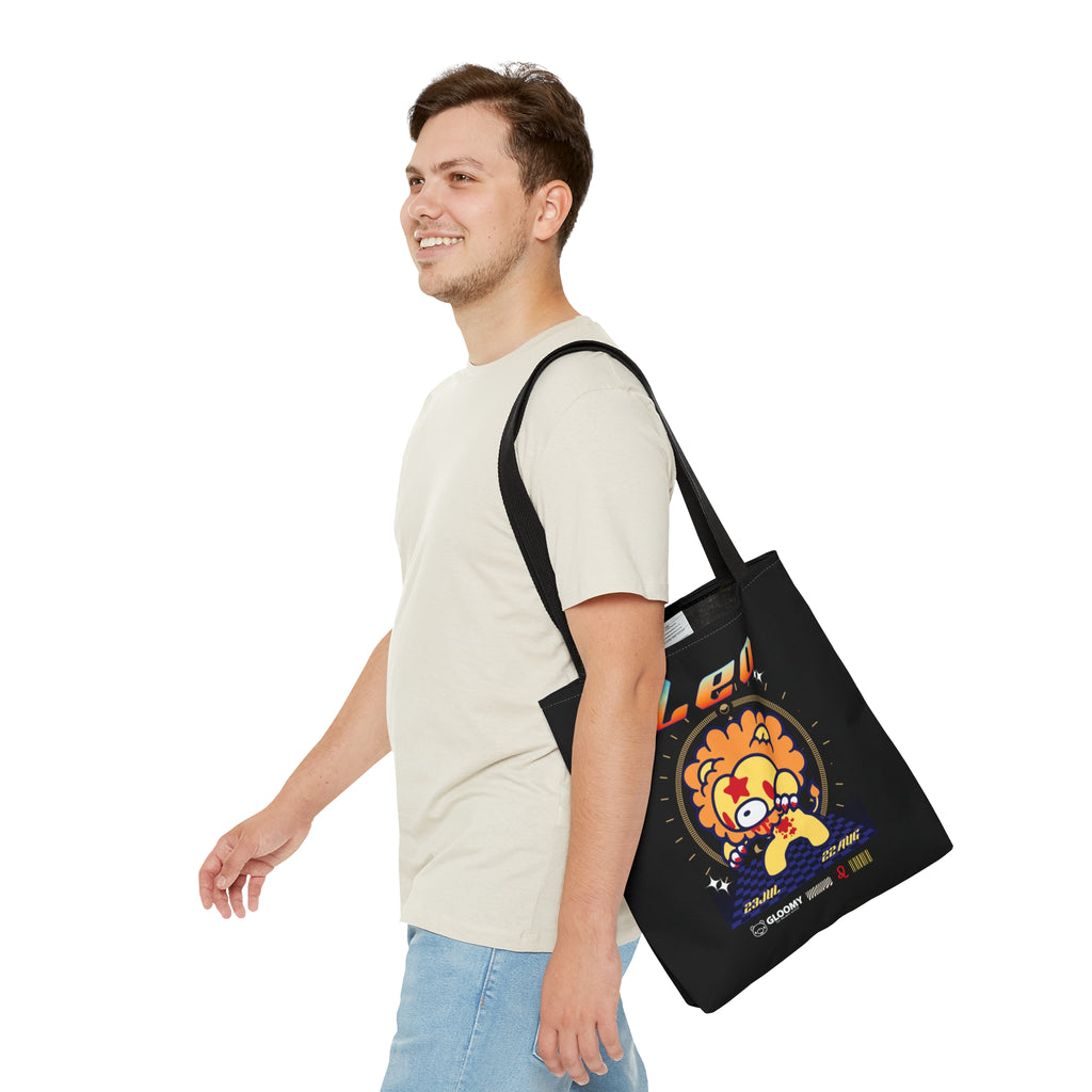 Leo Zodiac Gloomy Bear Tote Bag