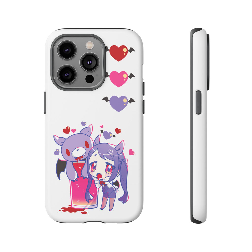 VA-11 HALL-A x Gloomy Bear Jill Phone Case - めれんげくん ver