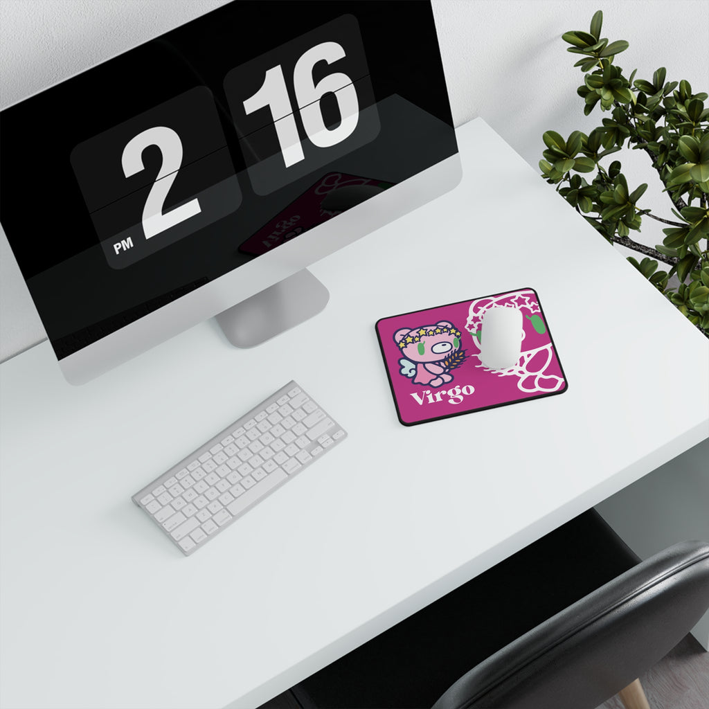 Zodiac Gloomy Bear Virgo Non-Slip Gaming Mouse Pad