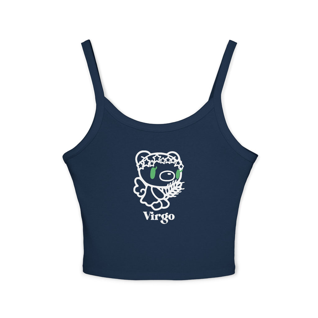 Virgo Zodiac Gloomy Bear Spaghetti Strap Tank Top