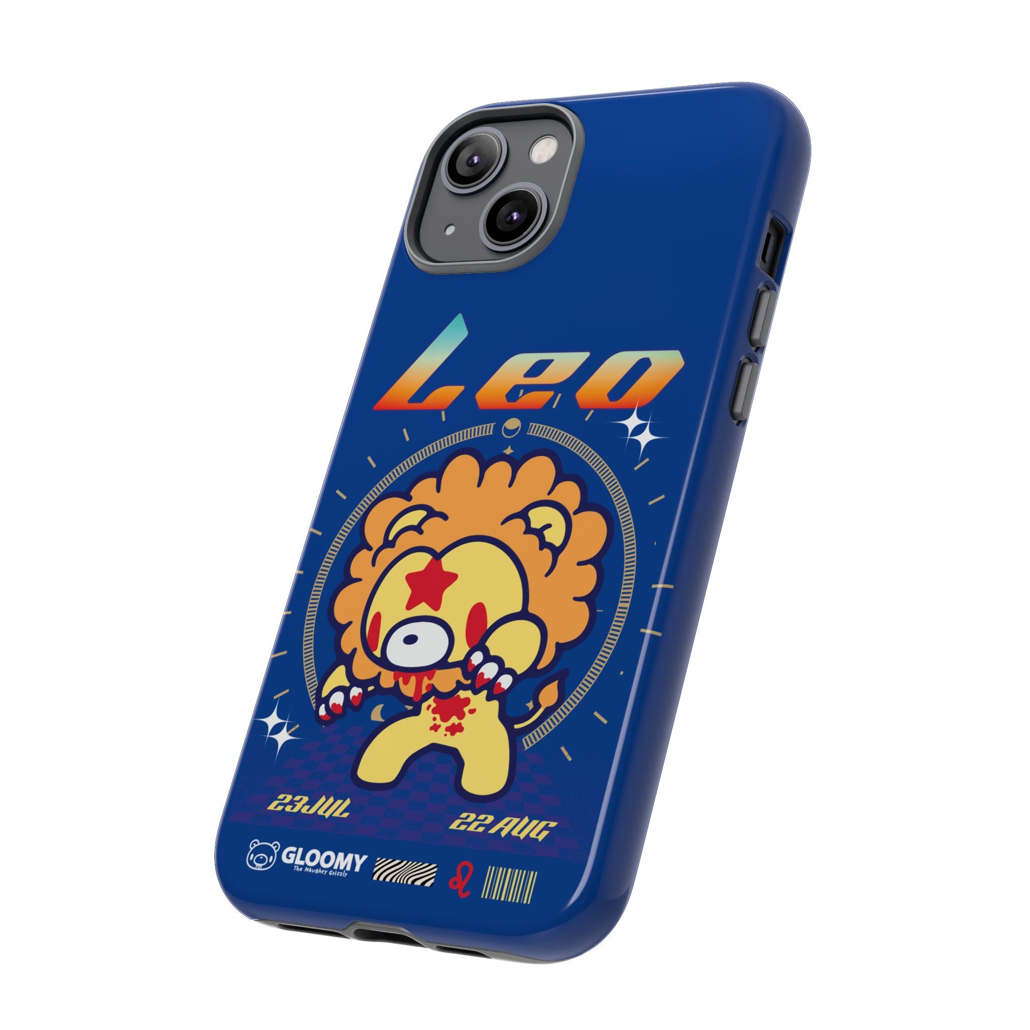 Zodiac Leo gloomy bear Phone Case