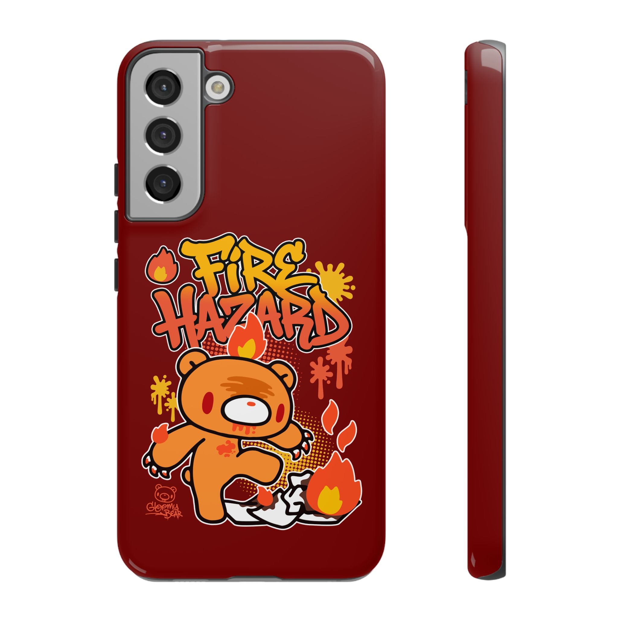 Gloomy Fire trash Phone Case