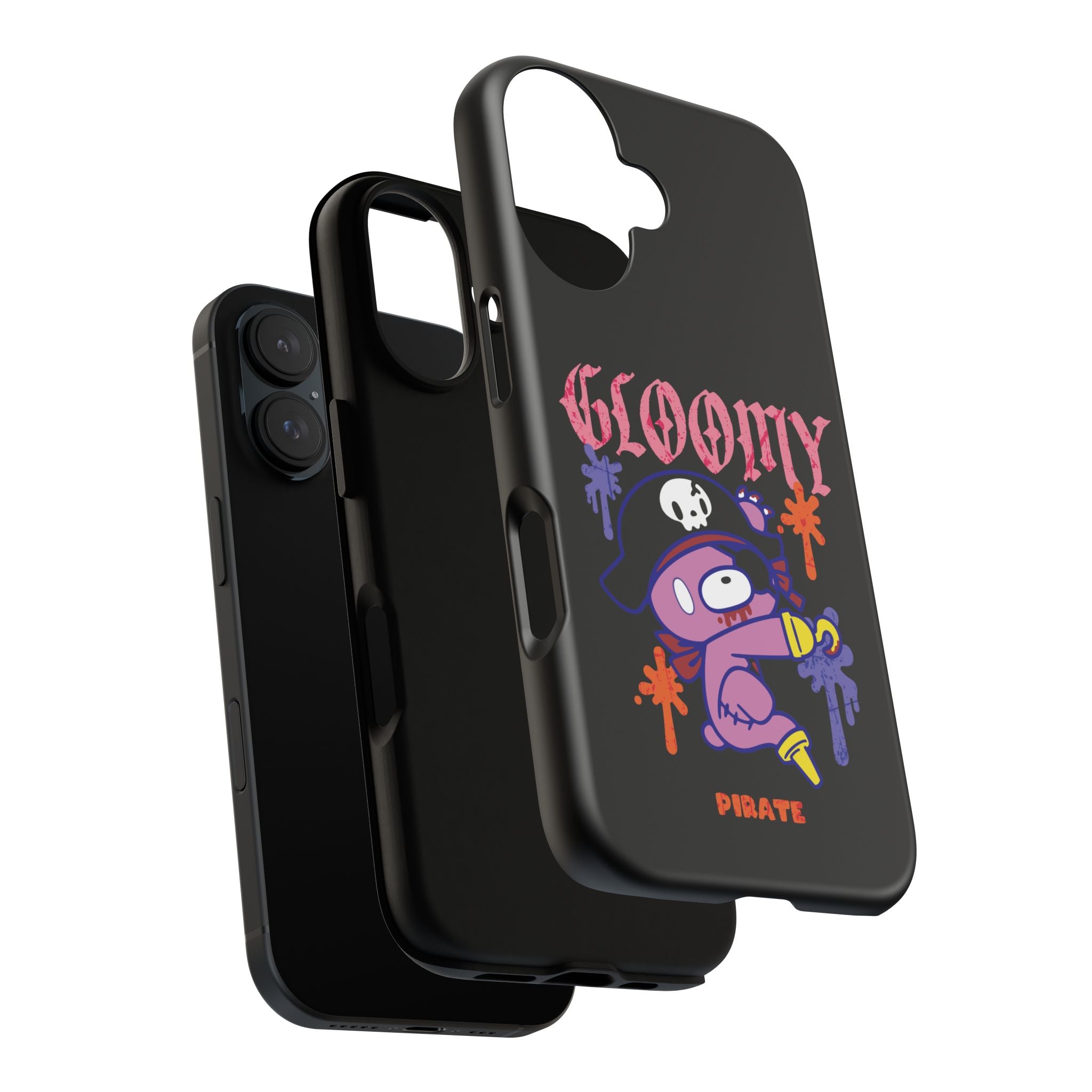 gloomy bear Halloween pirate Phone Case
