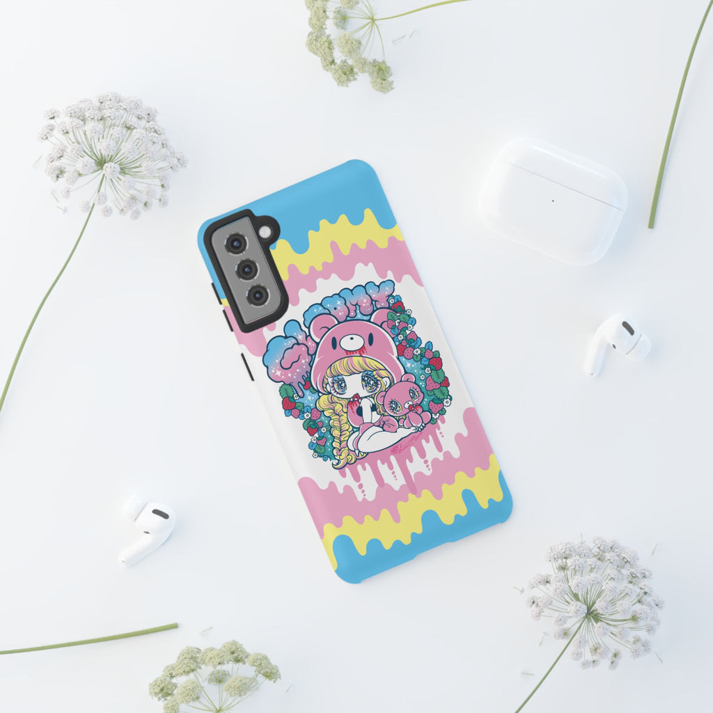 YURIE SEKIYA x GLOOMY BEAR ⭐️ GLOOMY-GIRL STRAWBERRY PHONE CASE