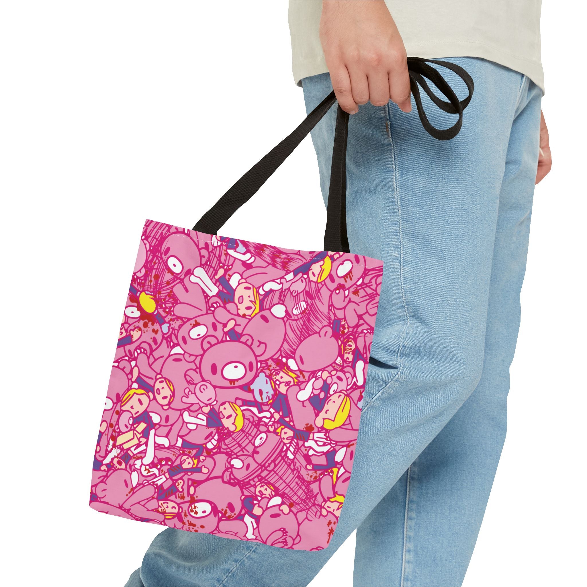 Gloomy & Pity Chaos [PINK] - Canvas Tote Bag