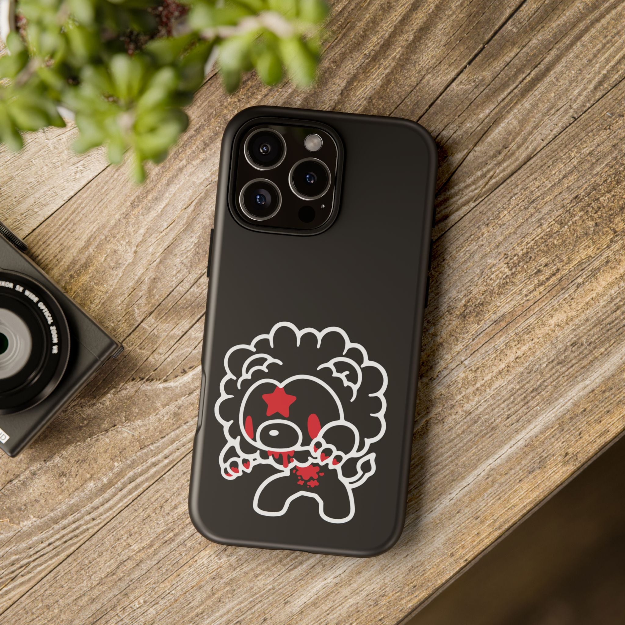 Zodiac Leo gloomy bear Phone Case