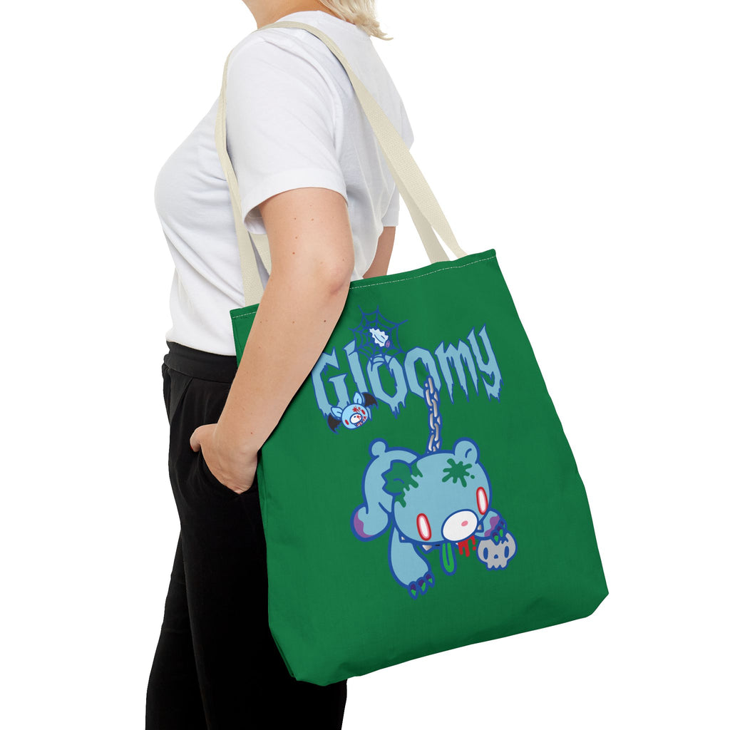 Gloomy Bear Halloween Zombie Tote Bag - 2024