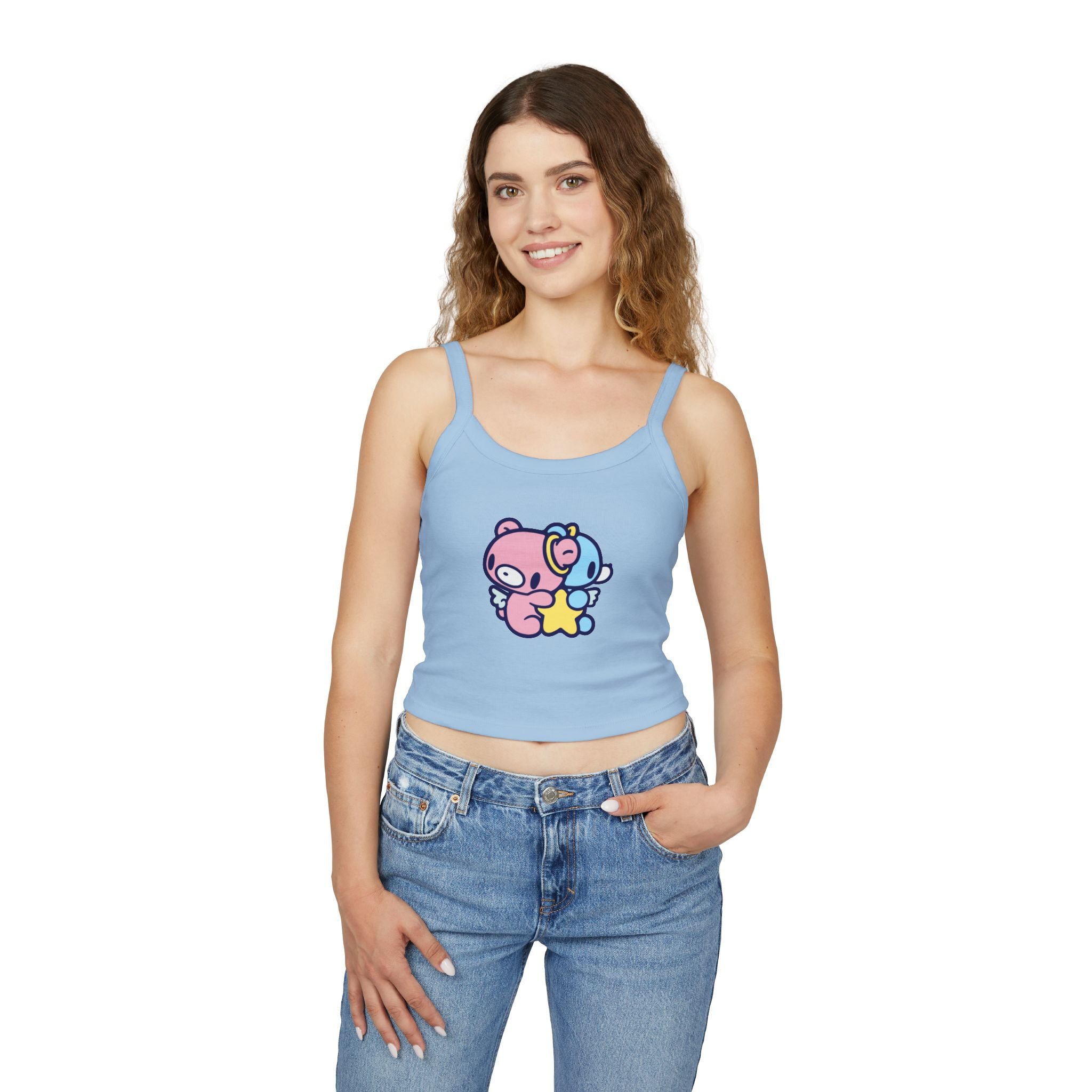 Gloomy gemini Women's Spaghetti Strap Tank Top