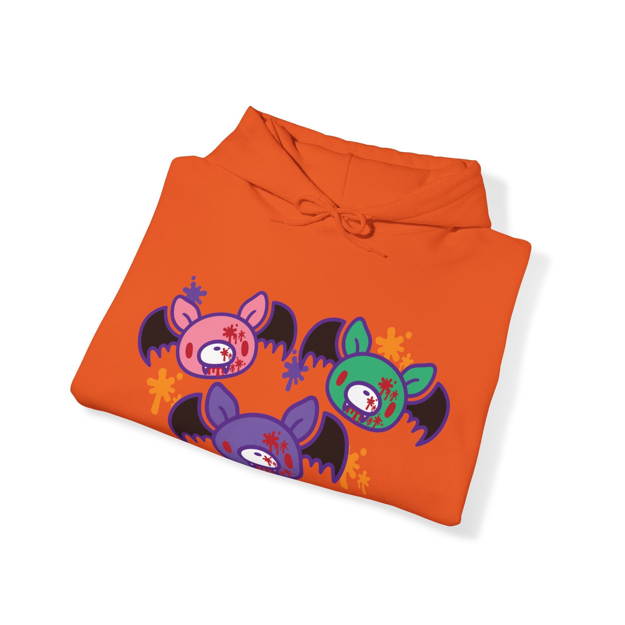 GO BATTY Unisex Heavy Blend™ Hooded Sweatshirt [UPDATED DESIGN!]