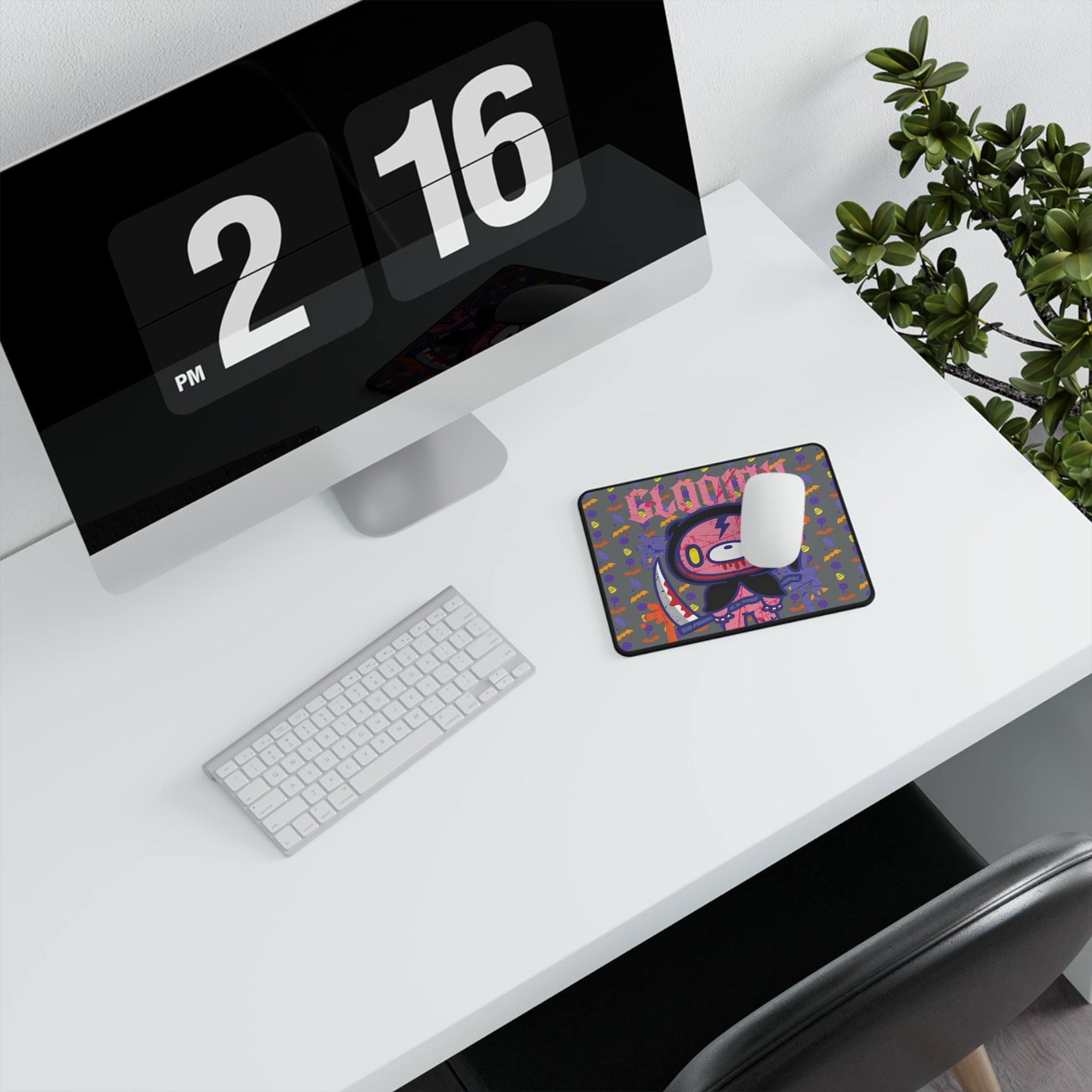 Gloomy Bear Halloween Non-Slip Gaming Mouse Pad
