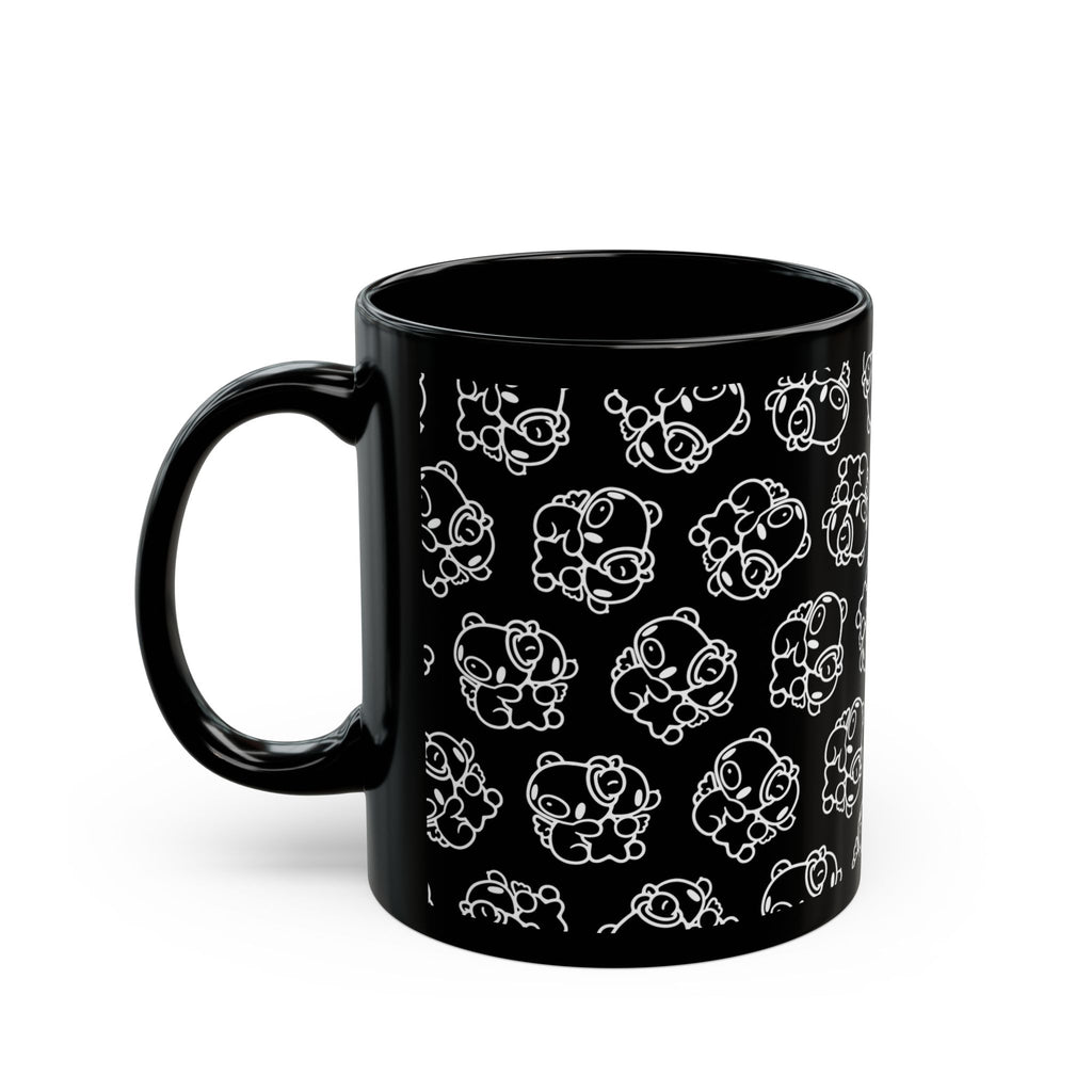 gloomy gemini zodiac Black Mug (11oz, 15oz)