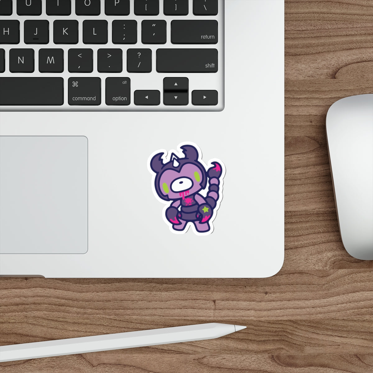 Gloomy Zodiac Scorpio Die-Cut Stickers