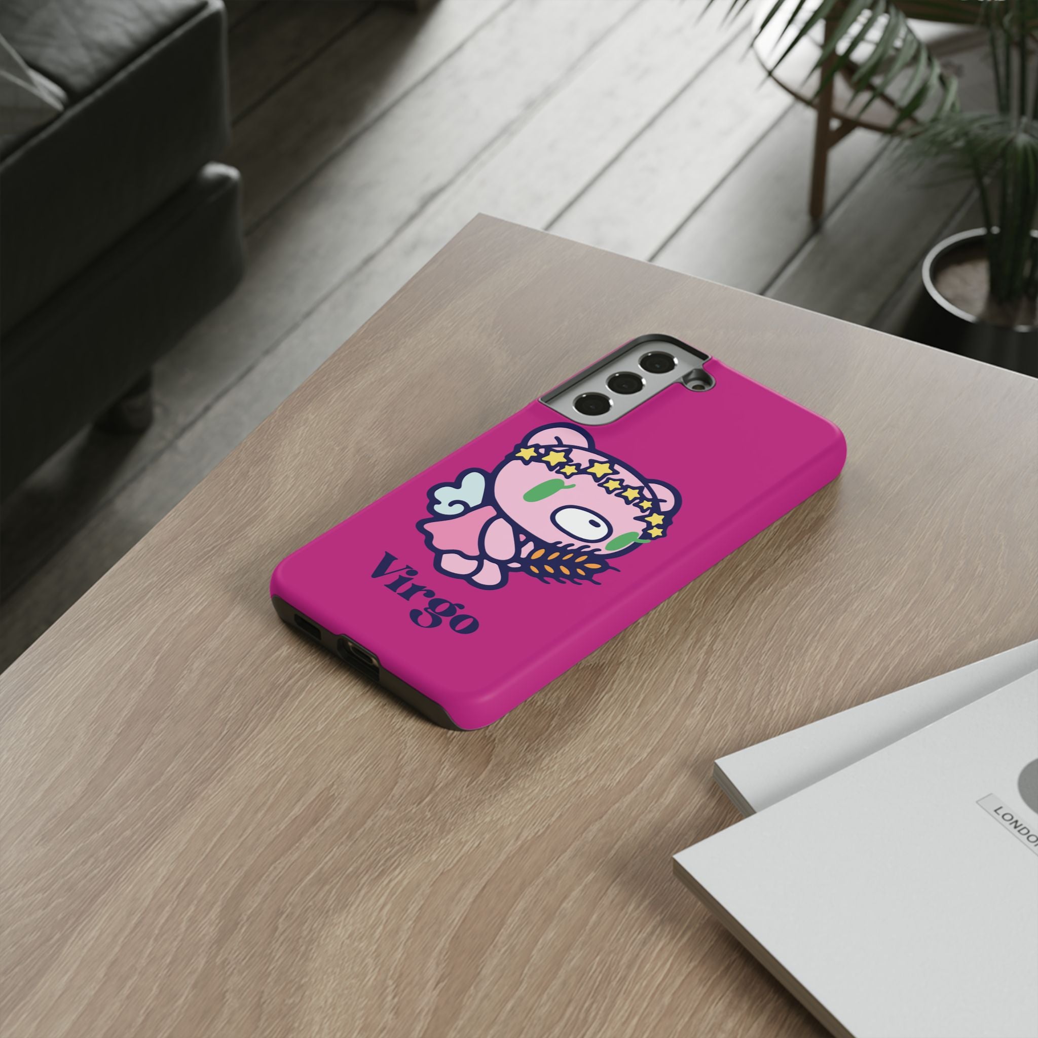 Zodiac Virgo gloomy bear Phone Case
