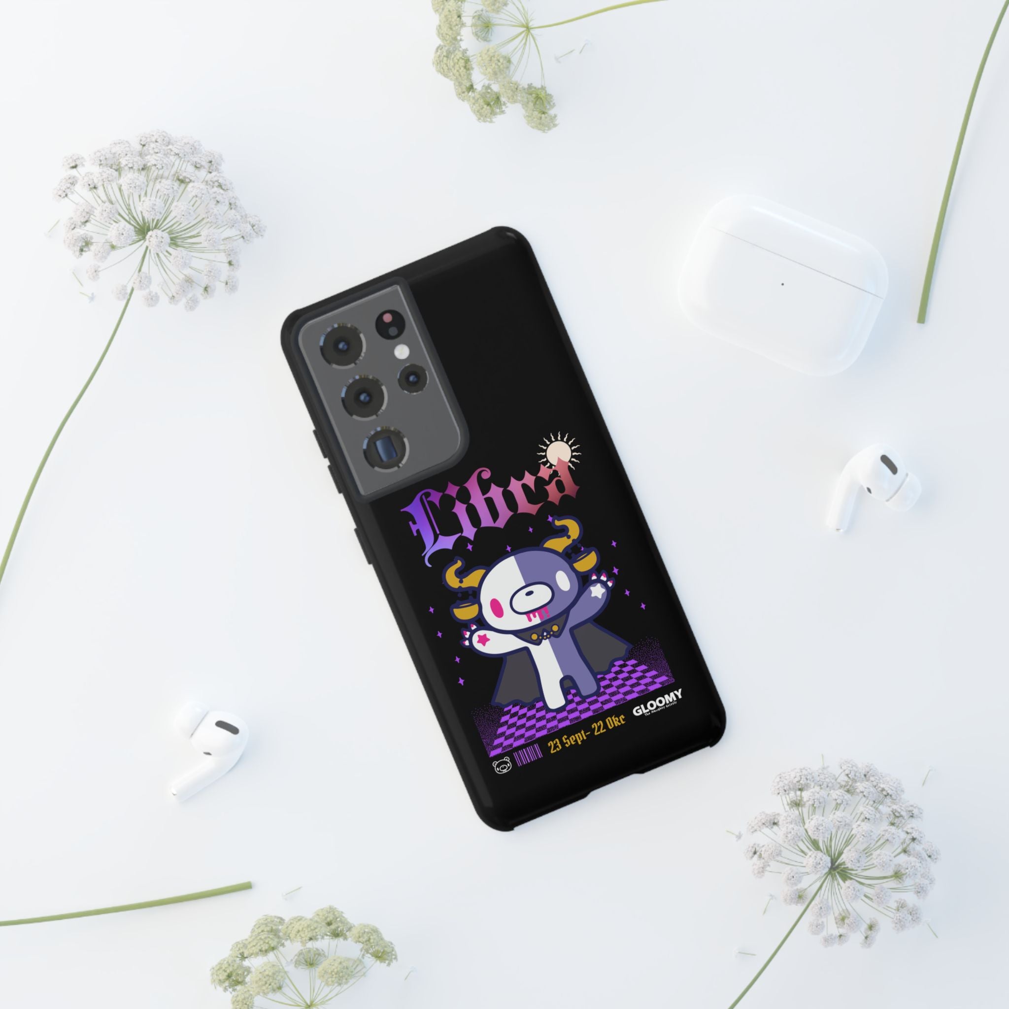 gloomy Bear Libra Zodiac Phone Case