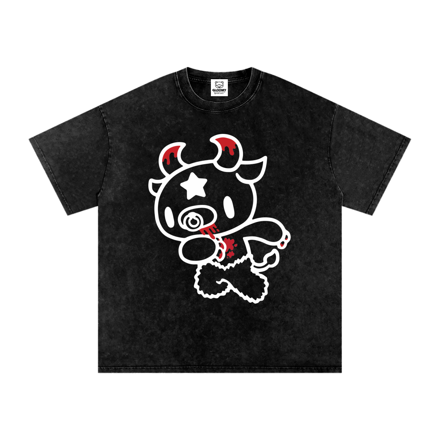 Taurus Gloomy Acid Wash T
