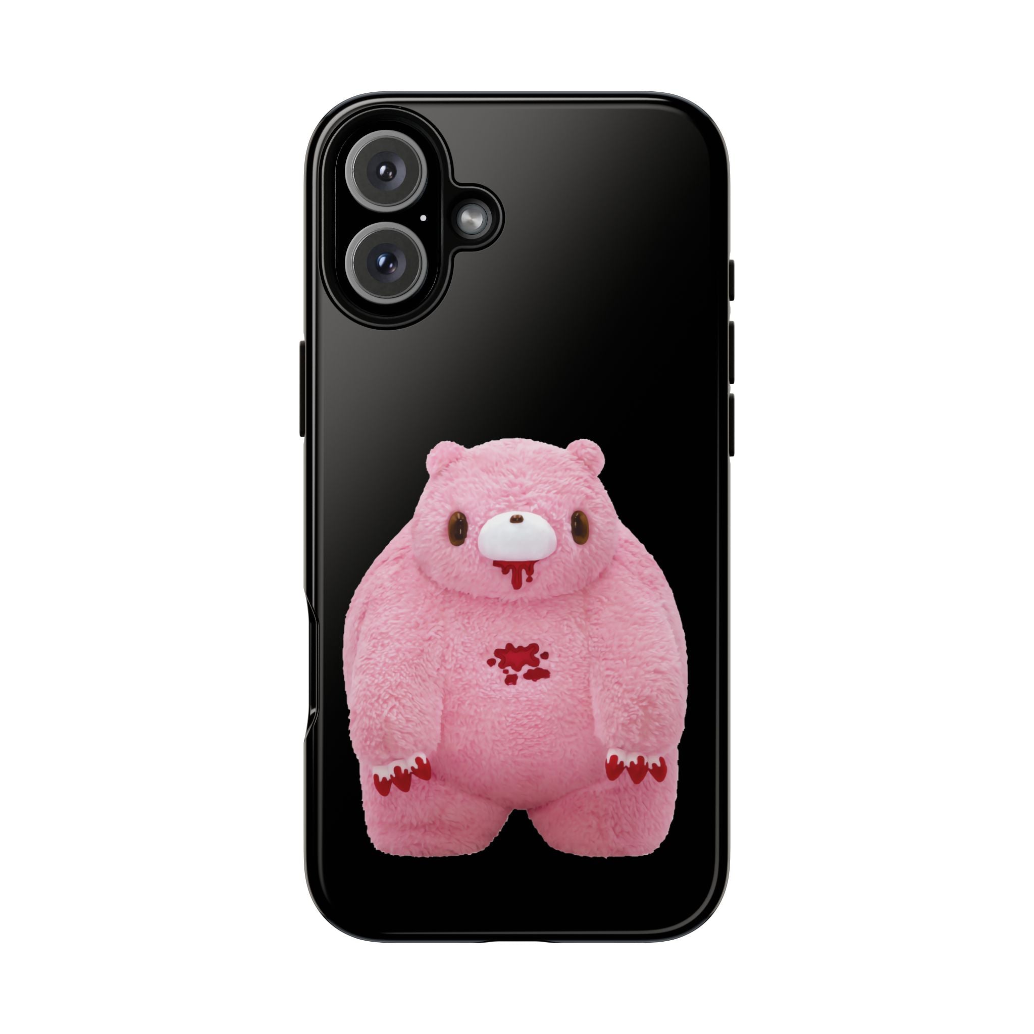Chubby Gloomy Plush Tough Phone Case
