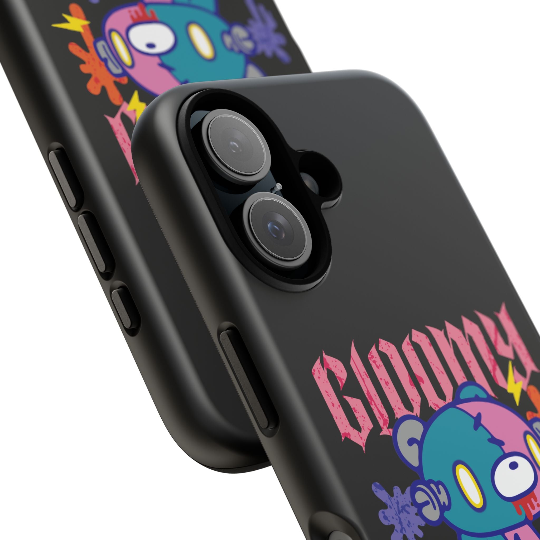 gloomy bear Halloween patchwork Phone Case