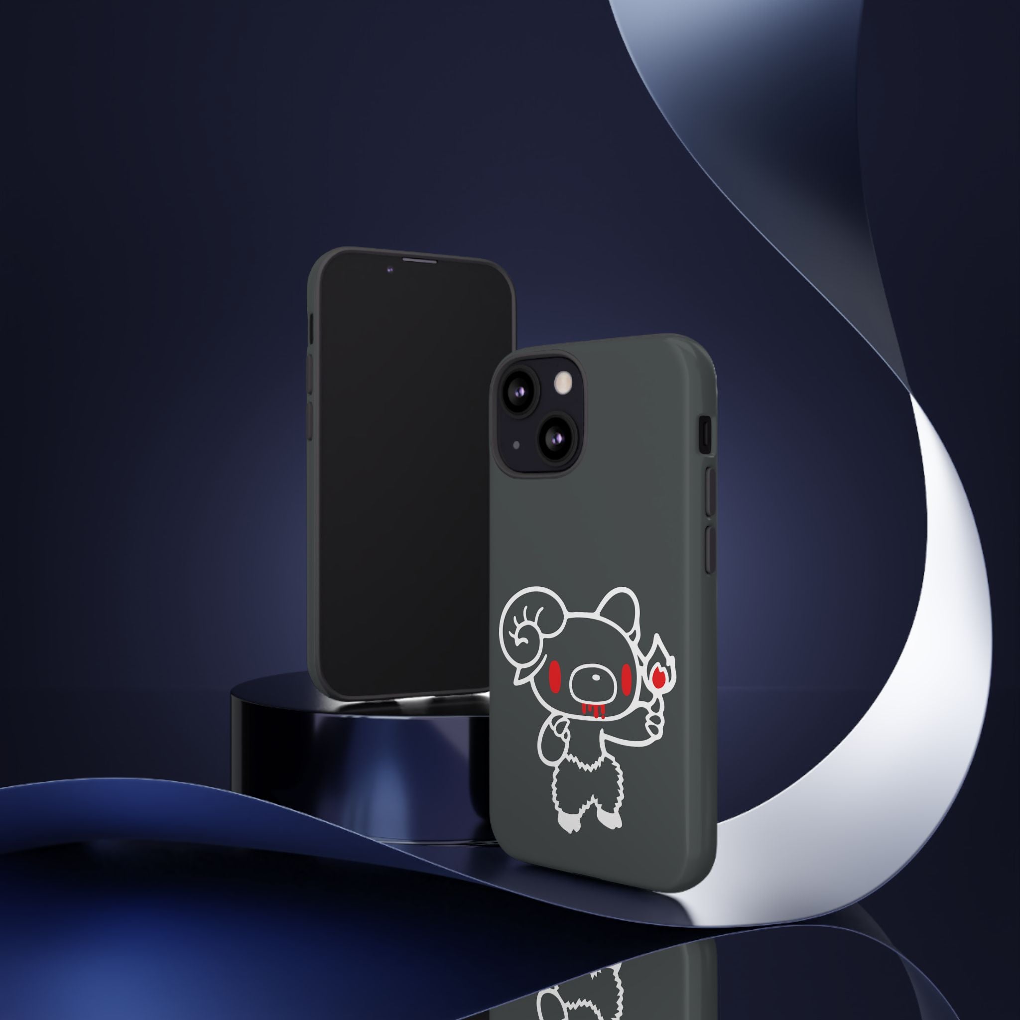 Zodiac Aries Gloomy Bear Phone Case
