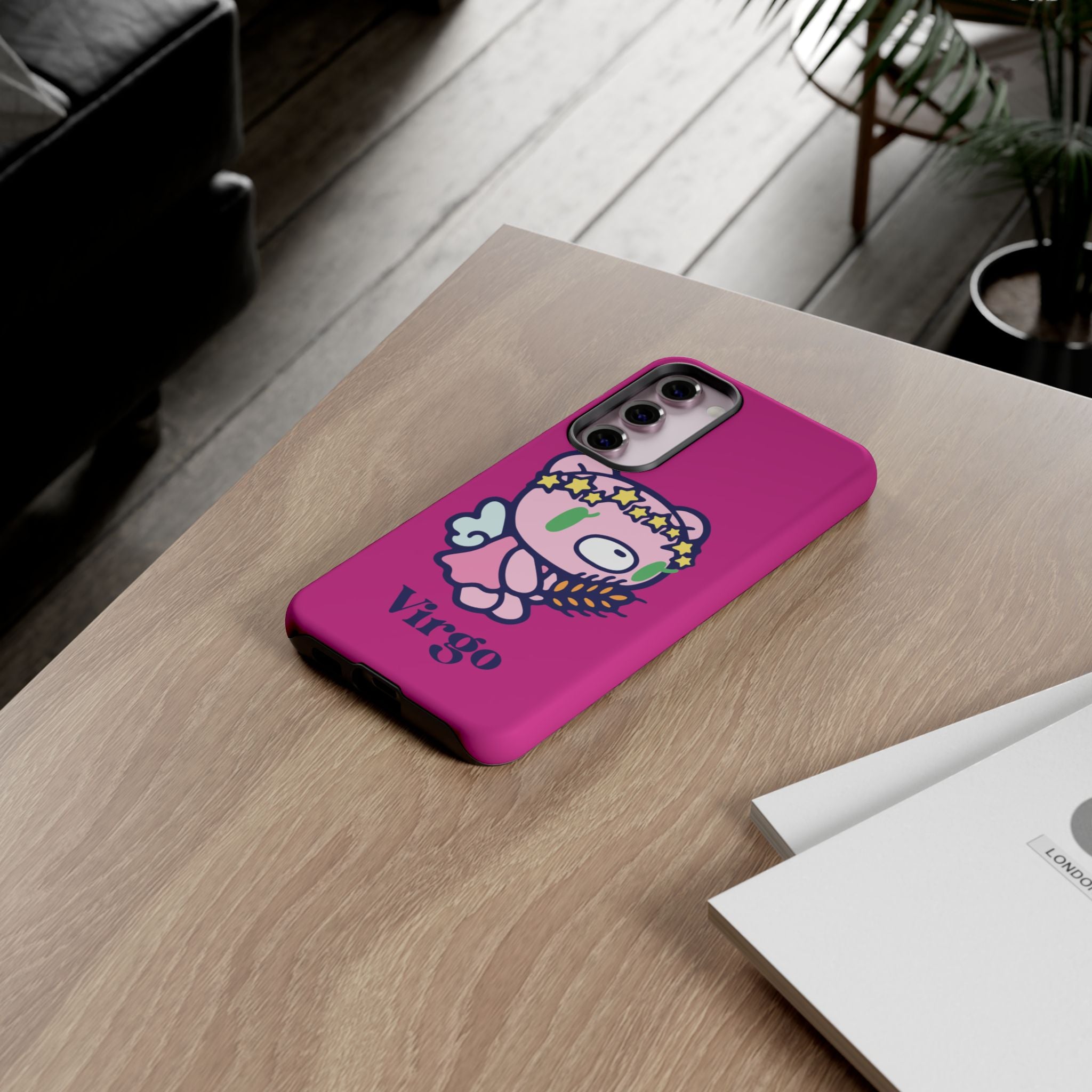 Zodiac Virgo gloomy bear Phone Case