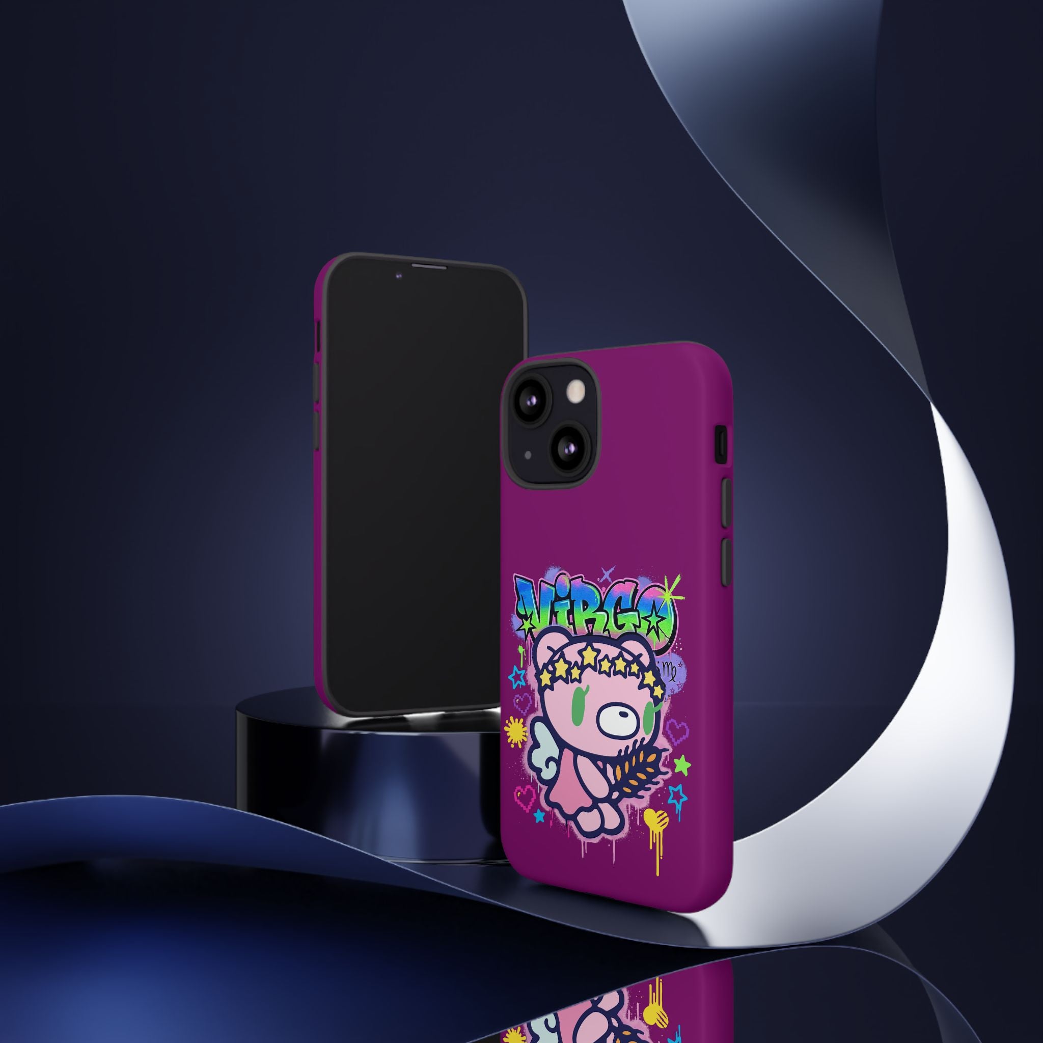 Zodiac Virgo  Gloomy Bear  Phone Case
