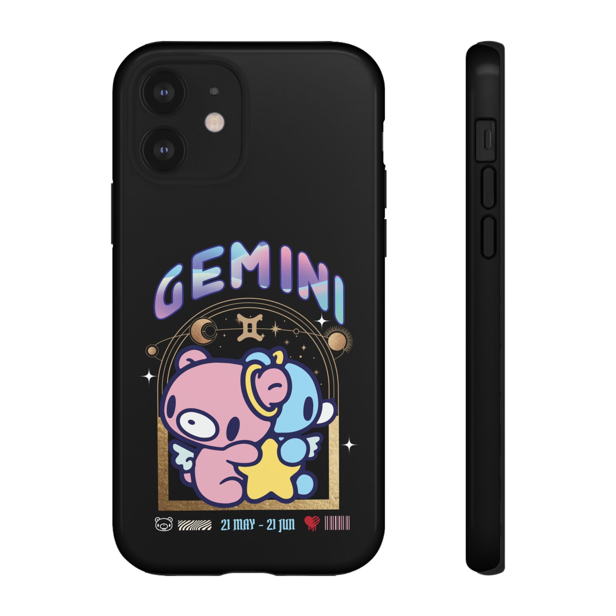 Gloomy gemini Phone Case