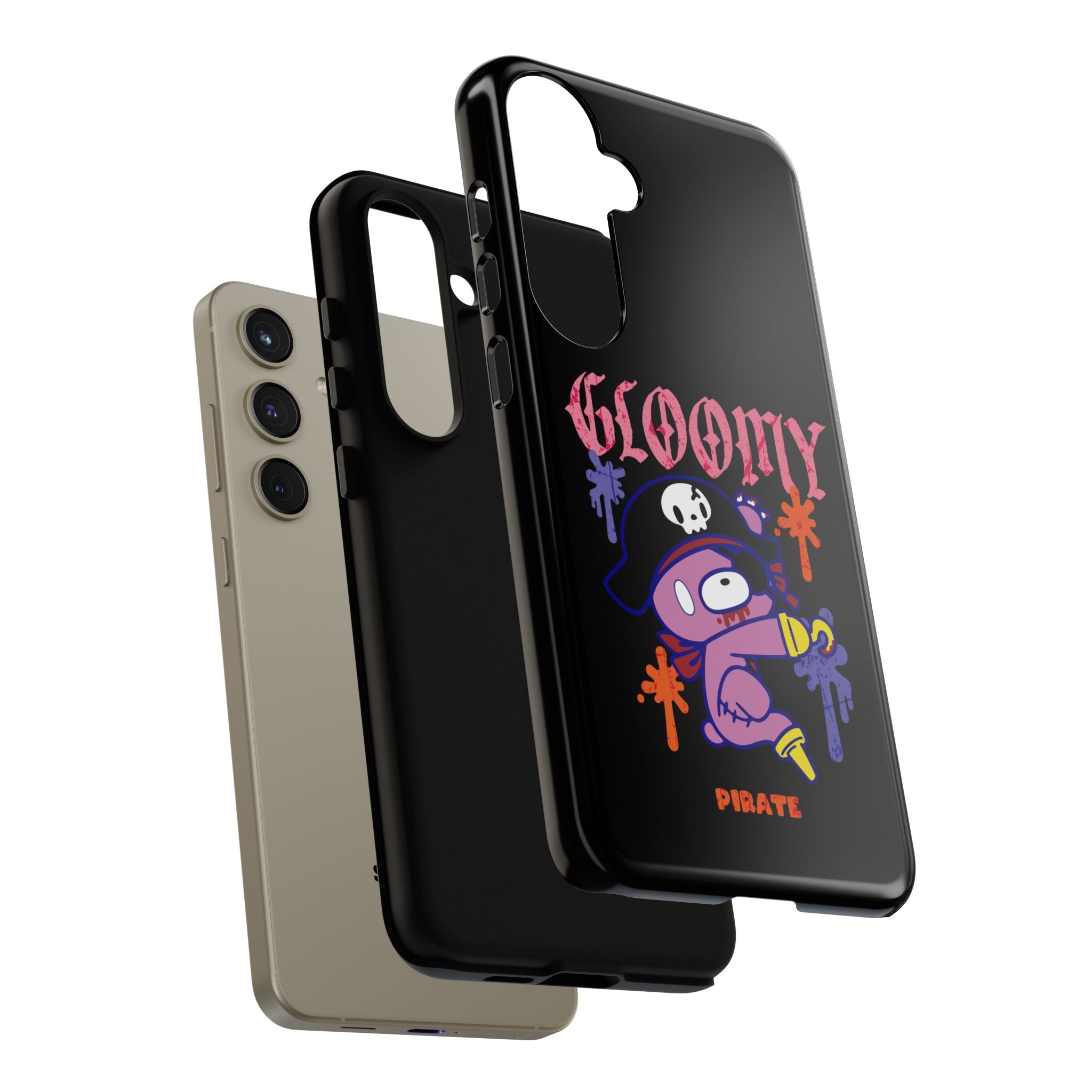 gloomy bear Halloween pirate Phone Case