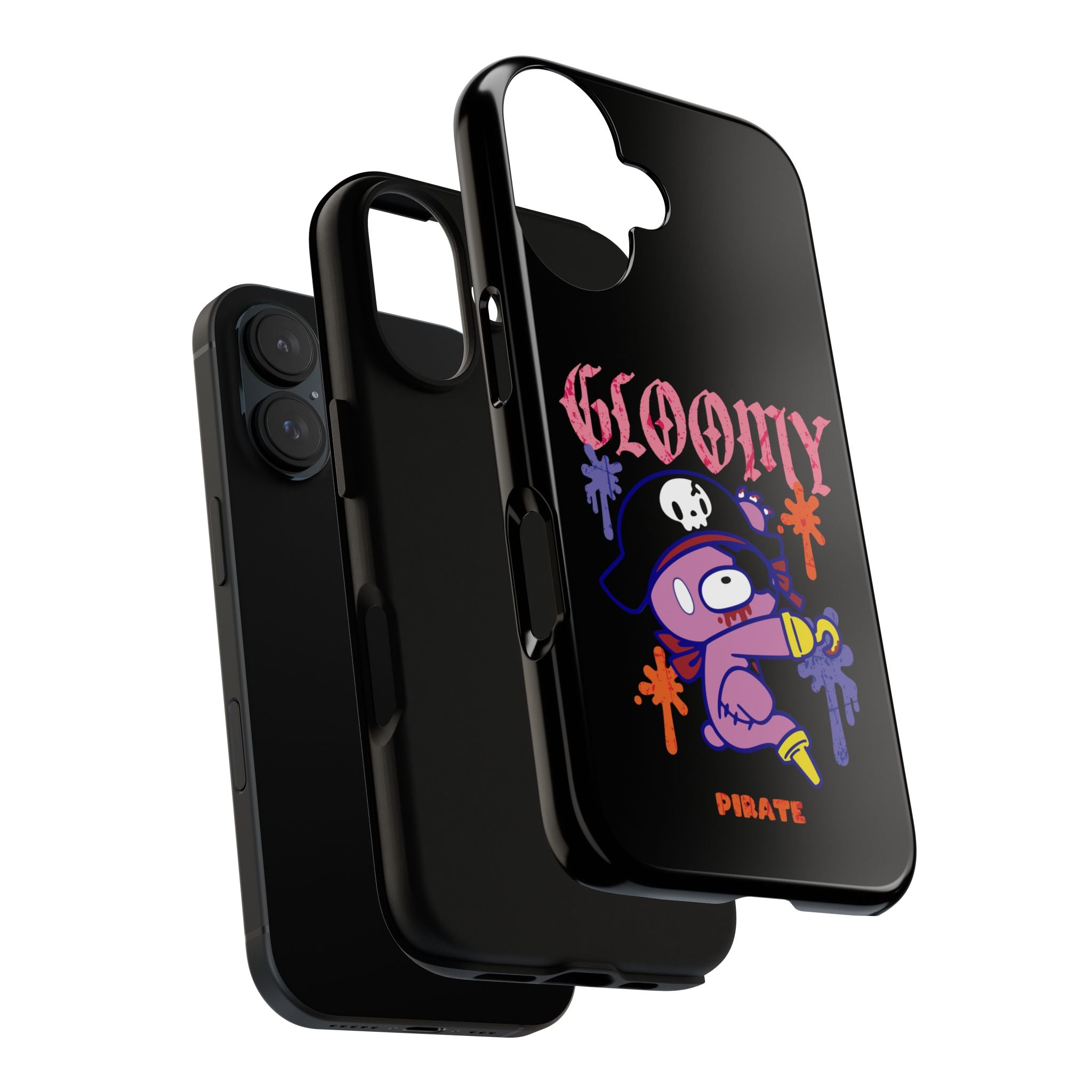 gloomy bear Halloween pirate Phone Case