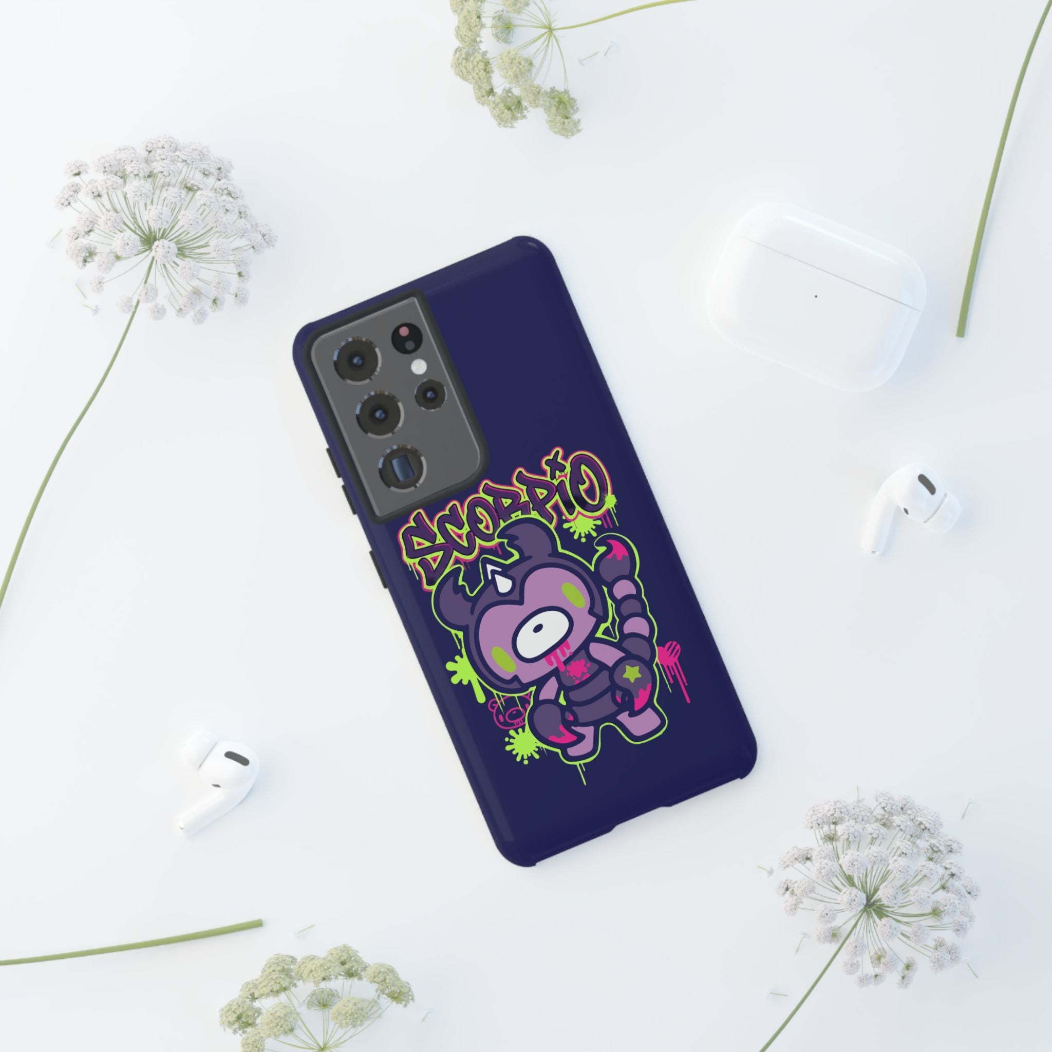 Zodiac Scorpio Gloomy Bear Phone Case