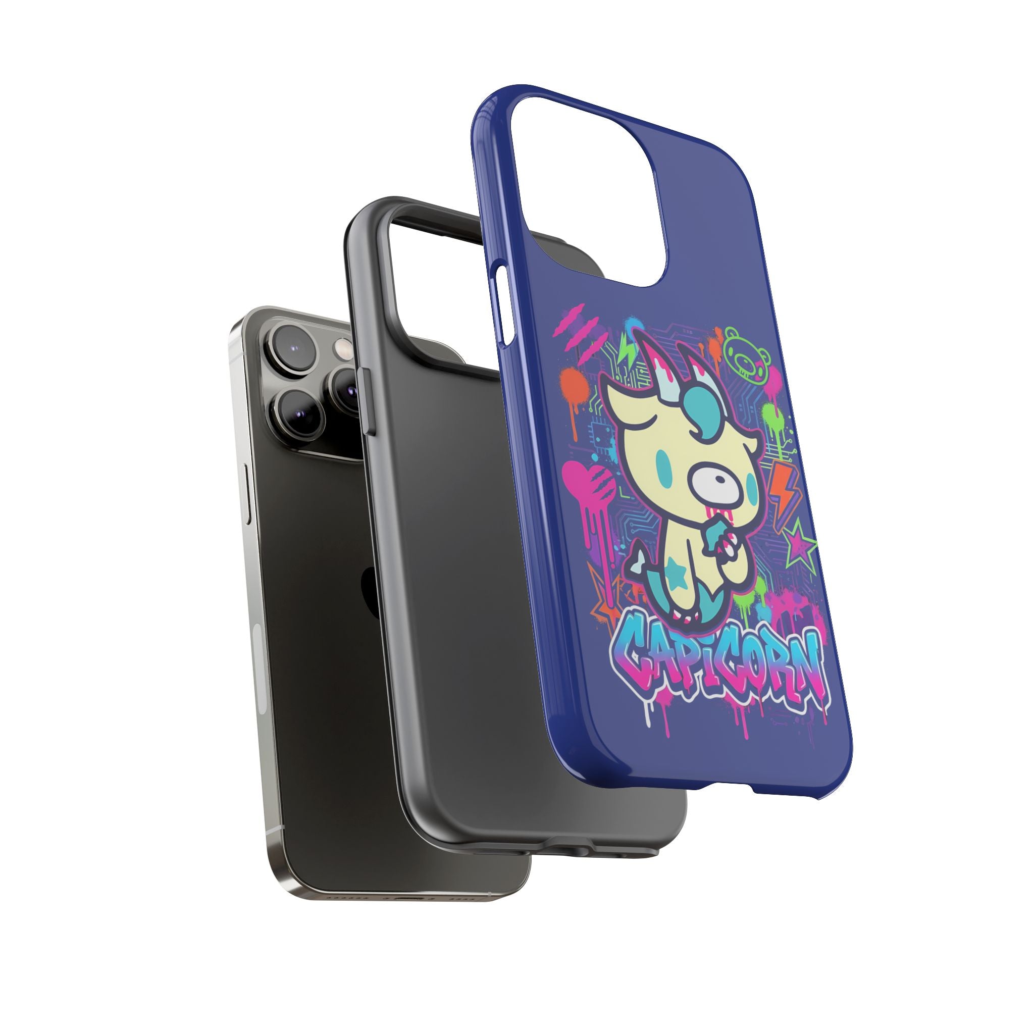 Zodiac Capricorn Gloomy Bear Phone Case