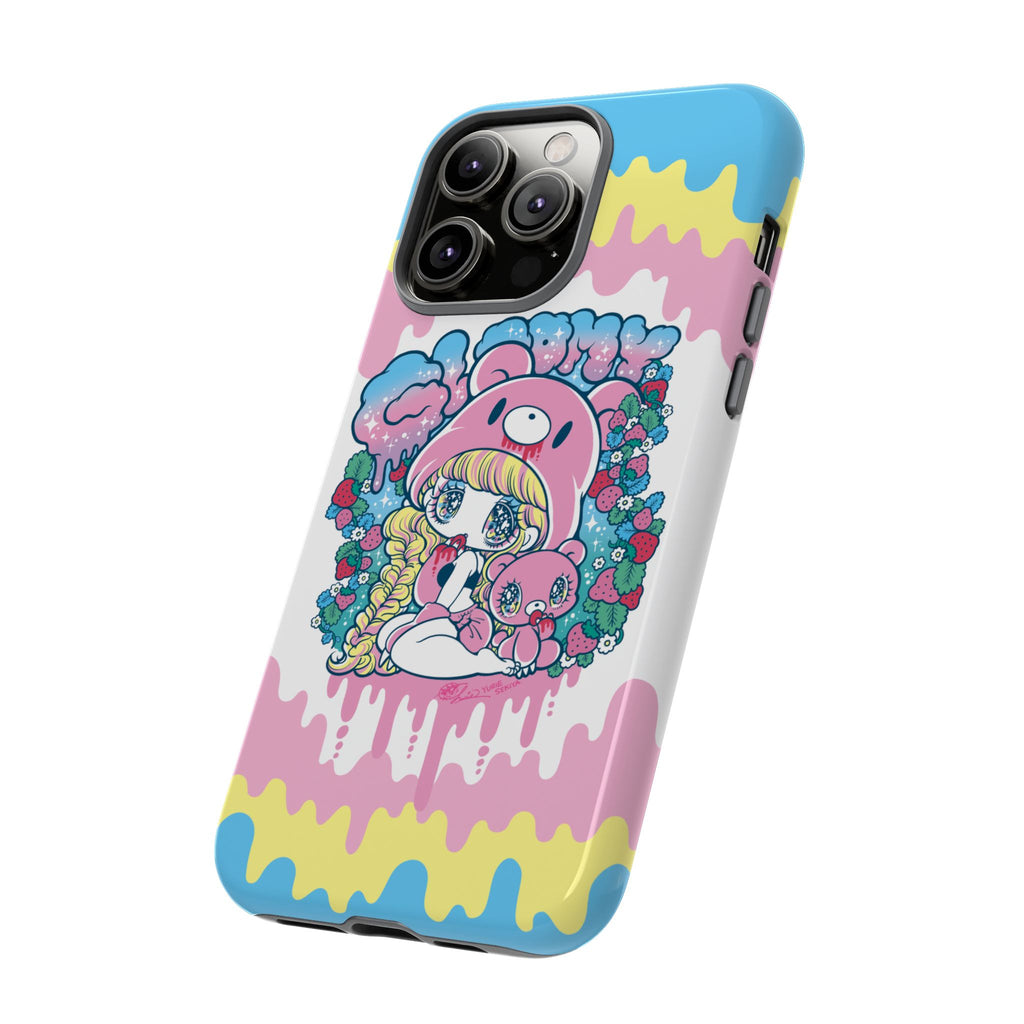 YURIE SEKIYA x GLOOMY BEAR ⭐️ GLOOMY-GIRL STRAWBERRY PHONE CASE